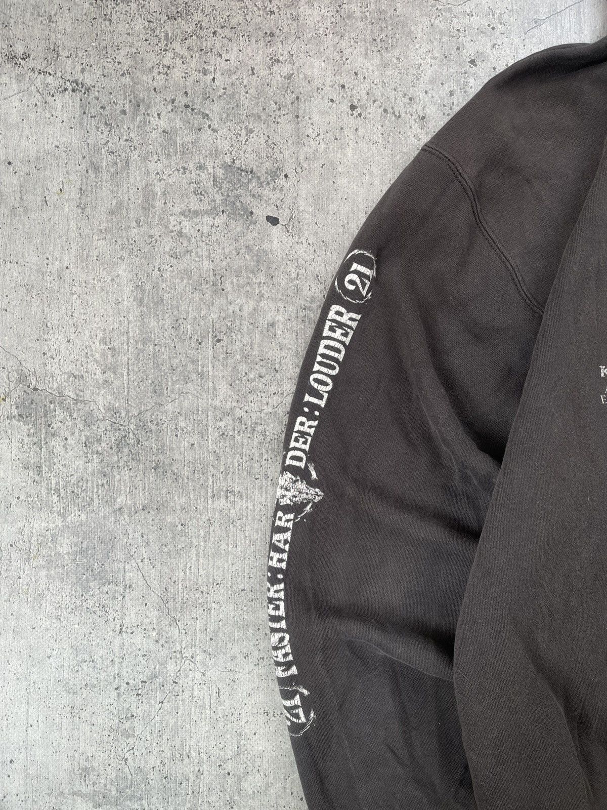 Vintage Vintage Wacken 2010 Zip Up Hoodie Distressed Sun Faded Y2K Size US XL / EU 56 / 4 - 9 Thumbnail