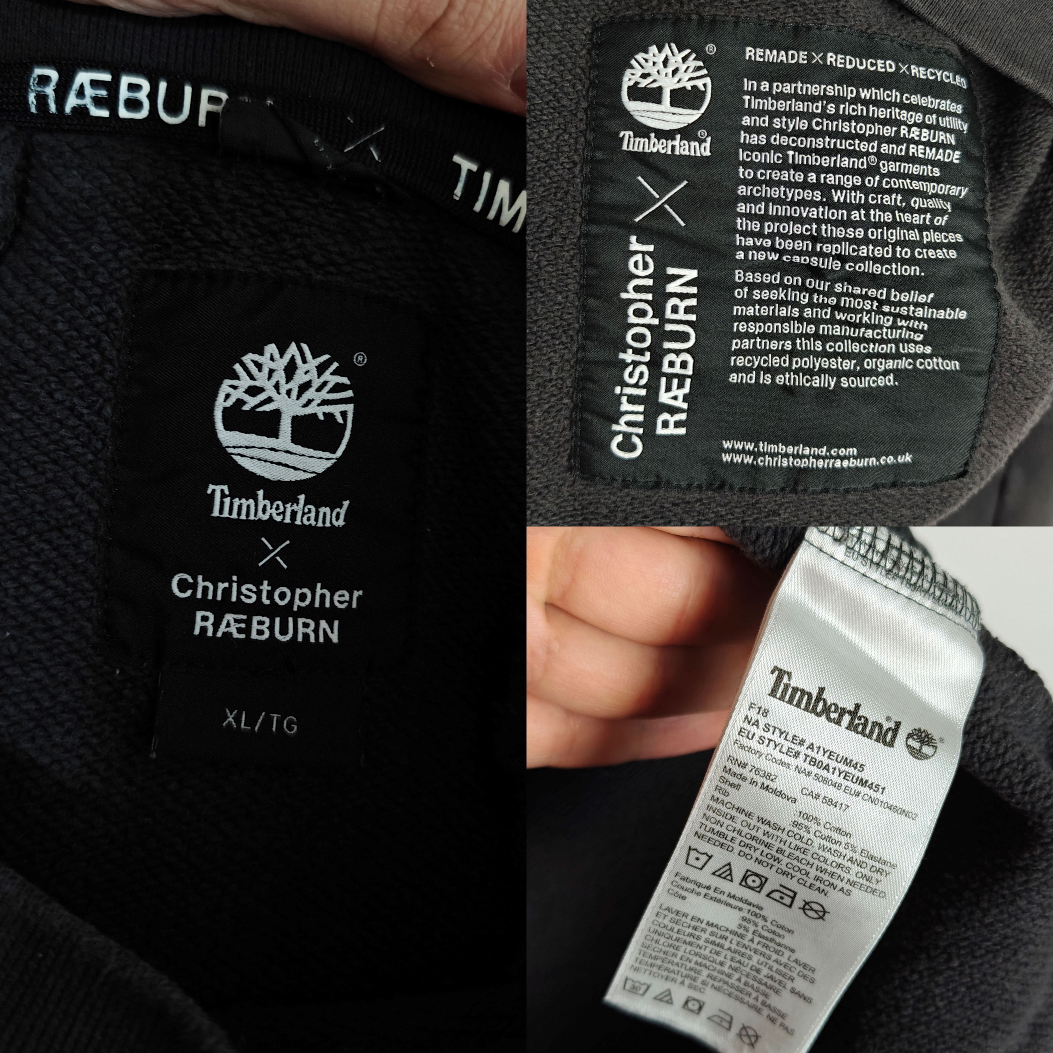 Timberland Timberland x Christopher Raeburn Gray Sweatshirt Rare XL Size US XL / EU 56 / 4 - 11 Thumbnail