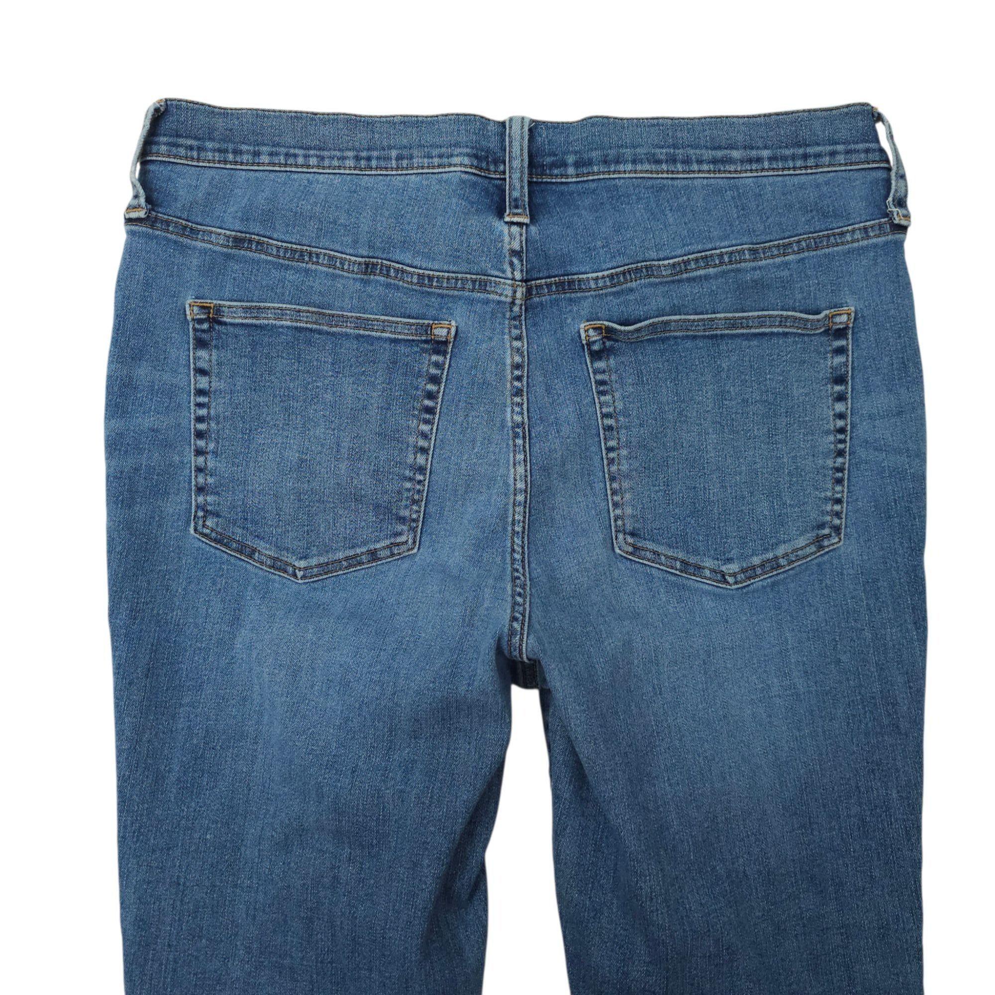 J.Crew J.Crew 9" Toothpick Jeans Womens 32 Button Front Mid Rise Size 24" / US 00 / IT 34 - 11 Thumbnail