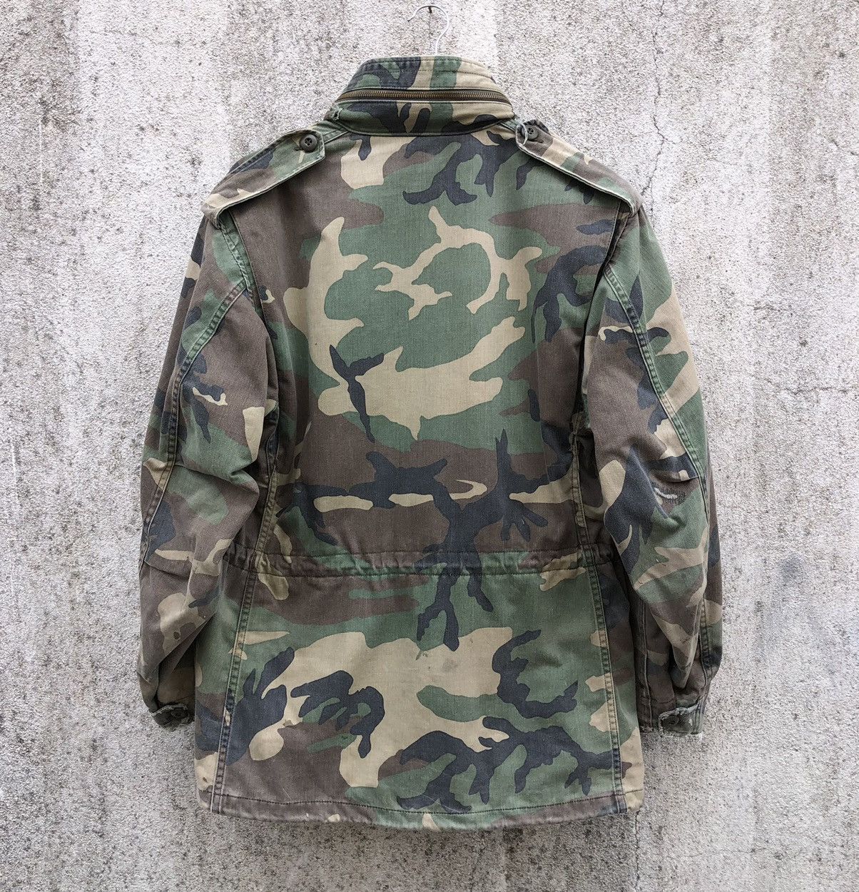 Alpha Industries 🔥VTG 80s Alpha Cold Weather Field THRASHED DISTRESSED Jacket Size US M / EU 48-50 / 2 - 4 Thumbnail
