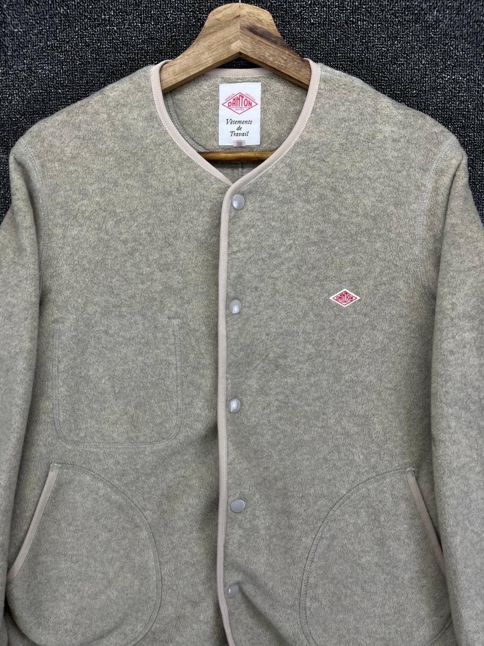 Danton Vintage Danton Ventement Fleece Button Up Rare Jacket Size XS / US 0-2 / IT 36-38 - 5 Thumbnail
