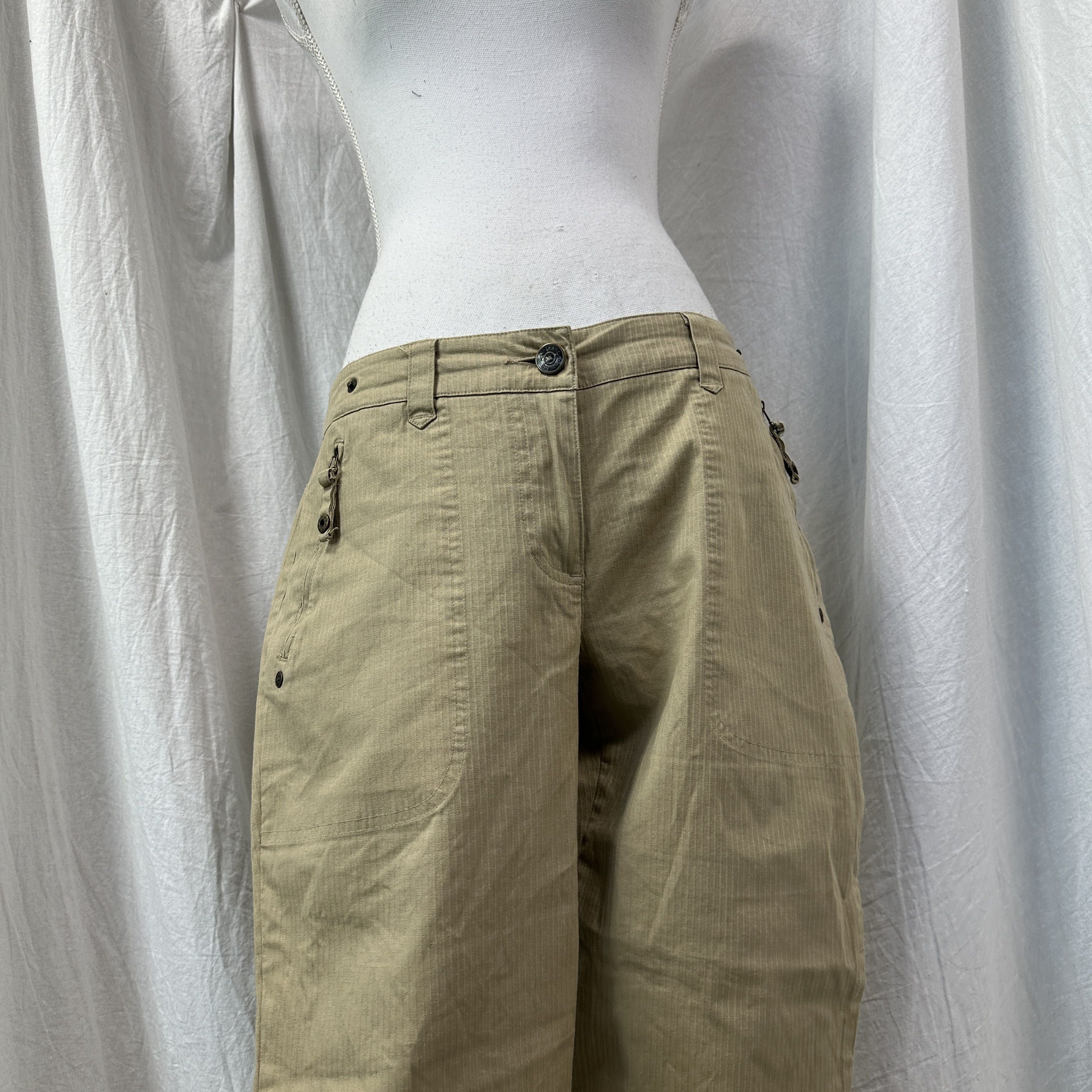 Vintage Vintage Casual Streetwear Gorpcore Cargo Women's Pants Y2K Size 26" / US 2 / IT 38 - 2 Thumbnail
