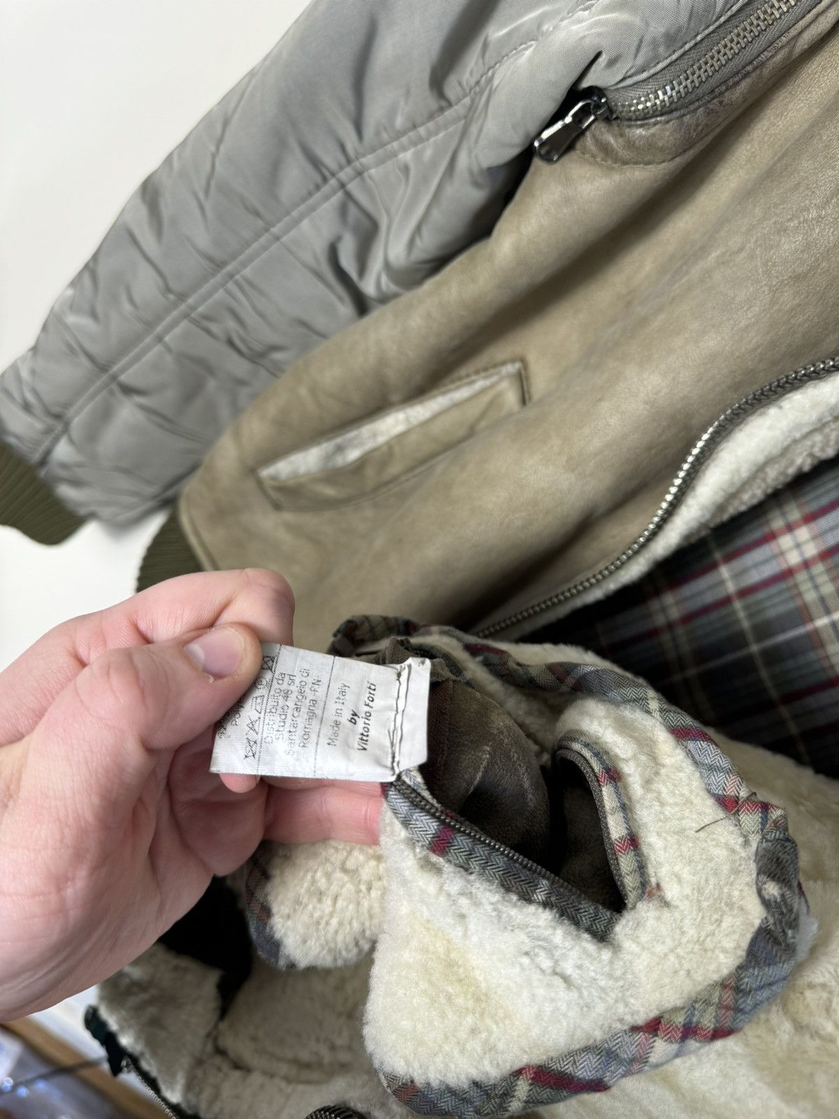 Vintage Rare Vintage 90s FFY Fortify by VITTORIO FORTI Bomber Jacket Size US M / EU 48-50 / 2 - 13 Thumbnail
