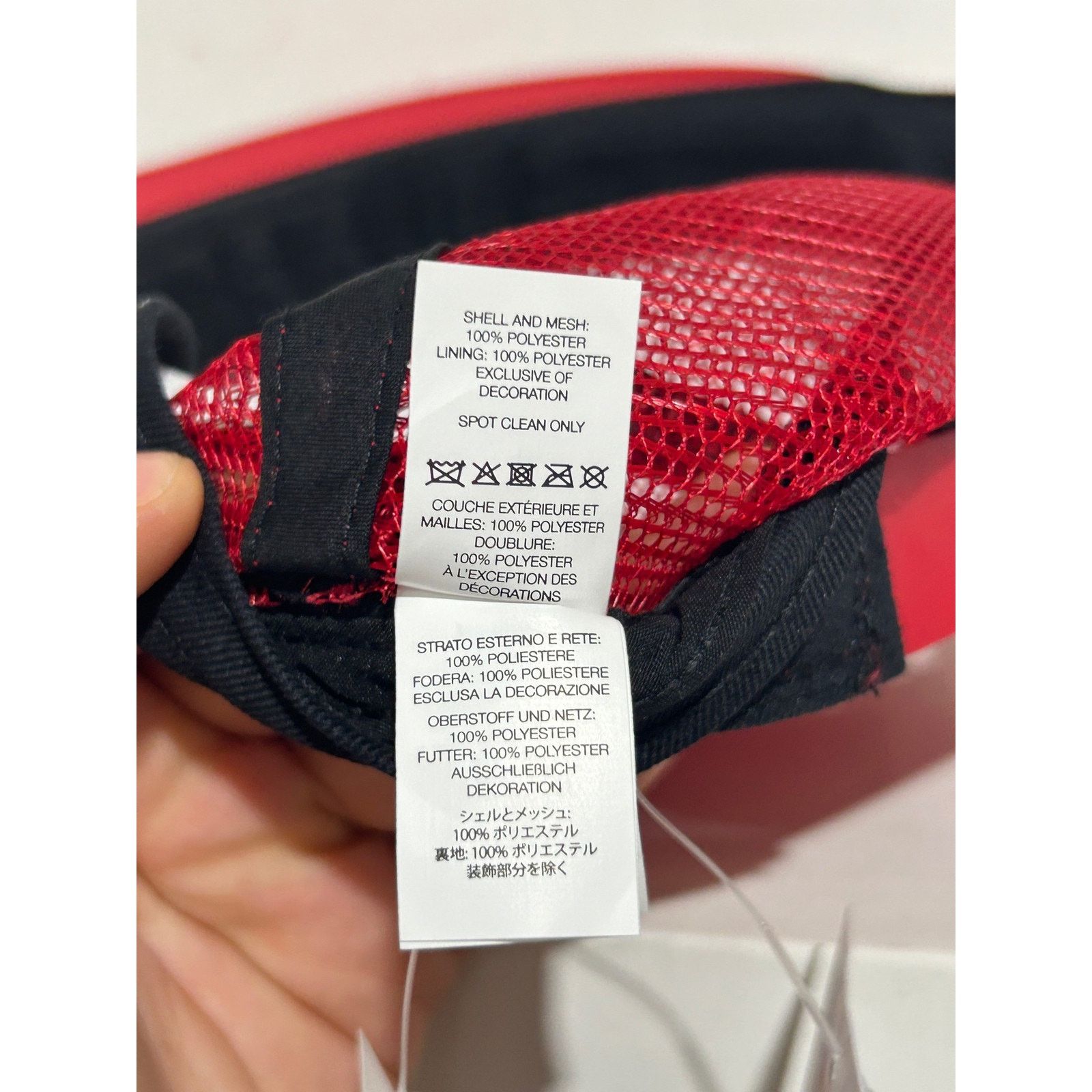 Supreme SUPREME PINS MESH CAP RED SS26 NEW Size ONE SIZE - 10 Thumbnail