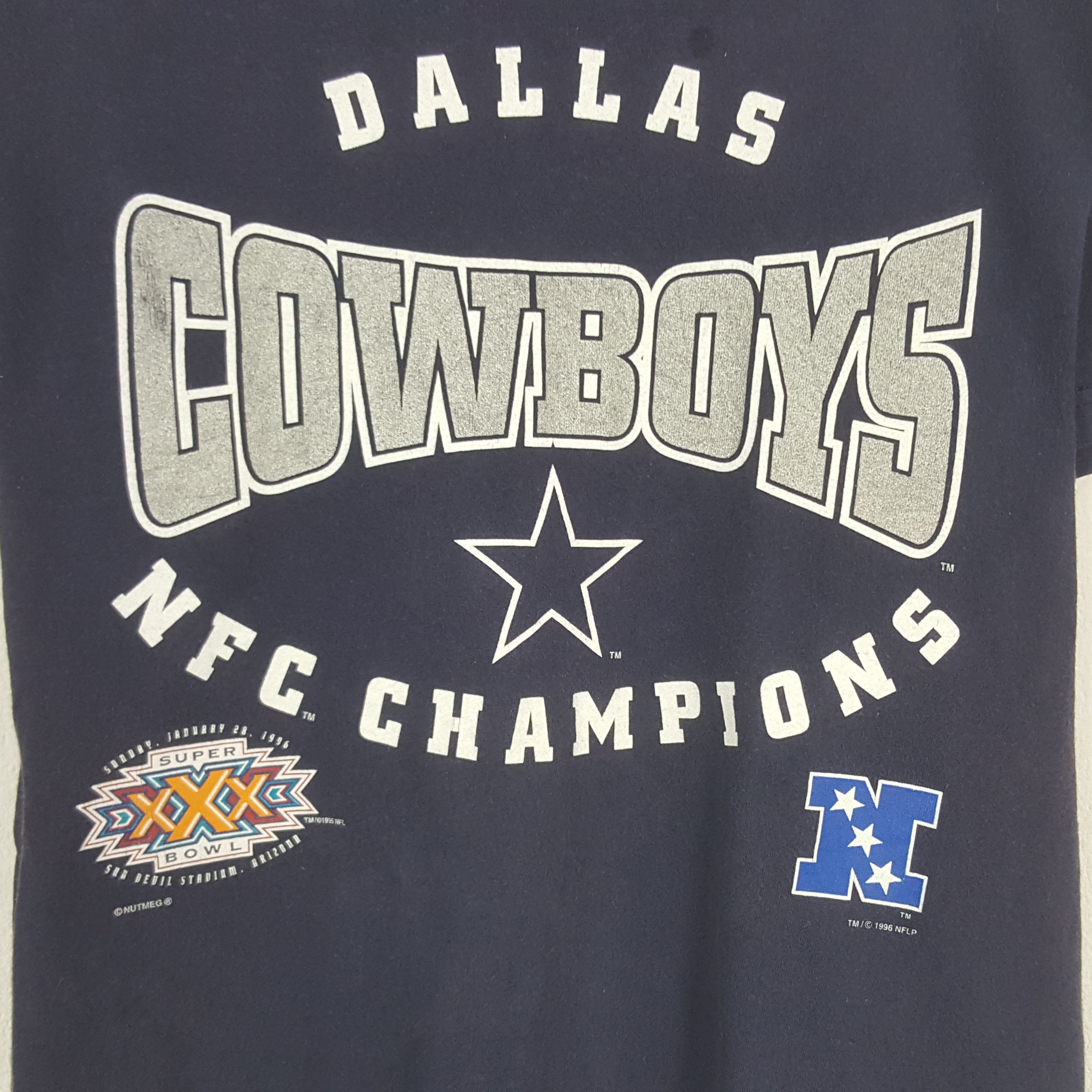Lee × Vintage Vintage Lee x Dallas Cowboys Tshirt Size US S / EU 44-46 / 1 - 2 Thumbnail