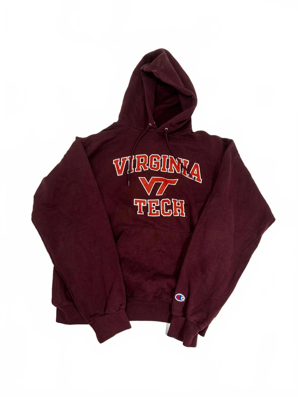 Champion Virginia Tech Champion Hoodie Sweatshirt Medium Size US M / EU 48-50 / 2 - 2 Thumbnail