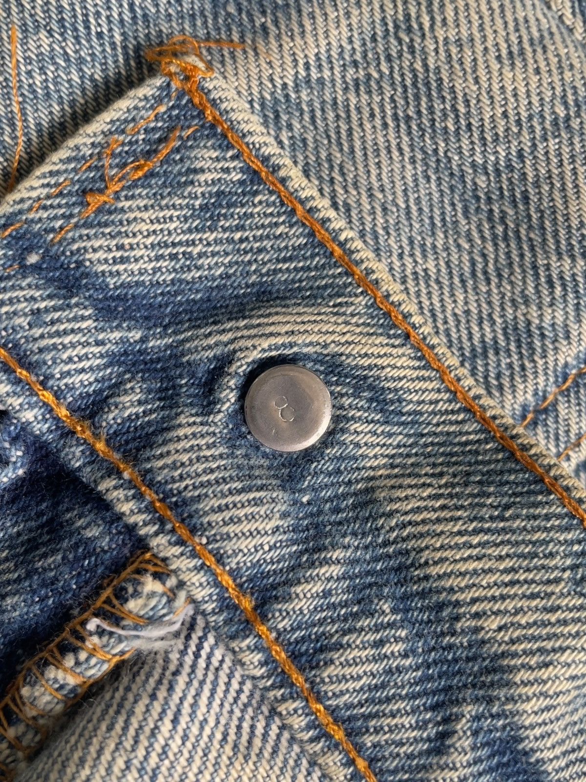Levi's Vintage 70s Levis 517 Mud Wash Bootcut Flare Jeans Button 8 Size US 30 / EU 46 - 10 Thumbnail