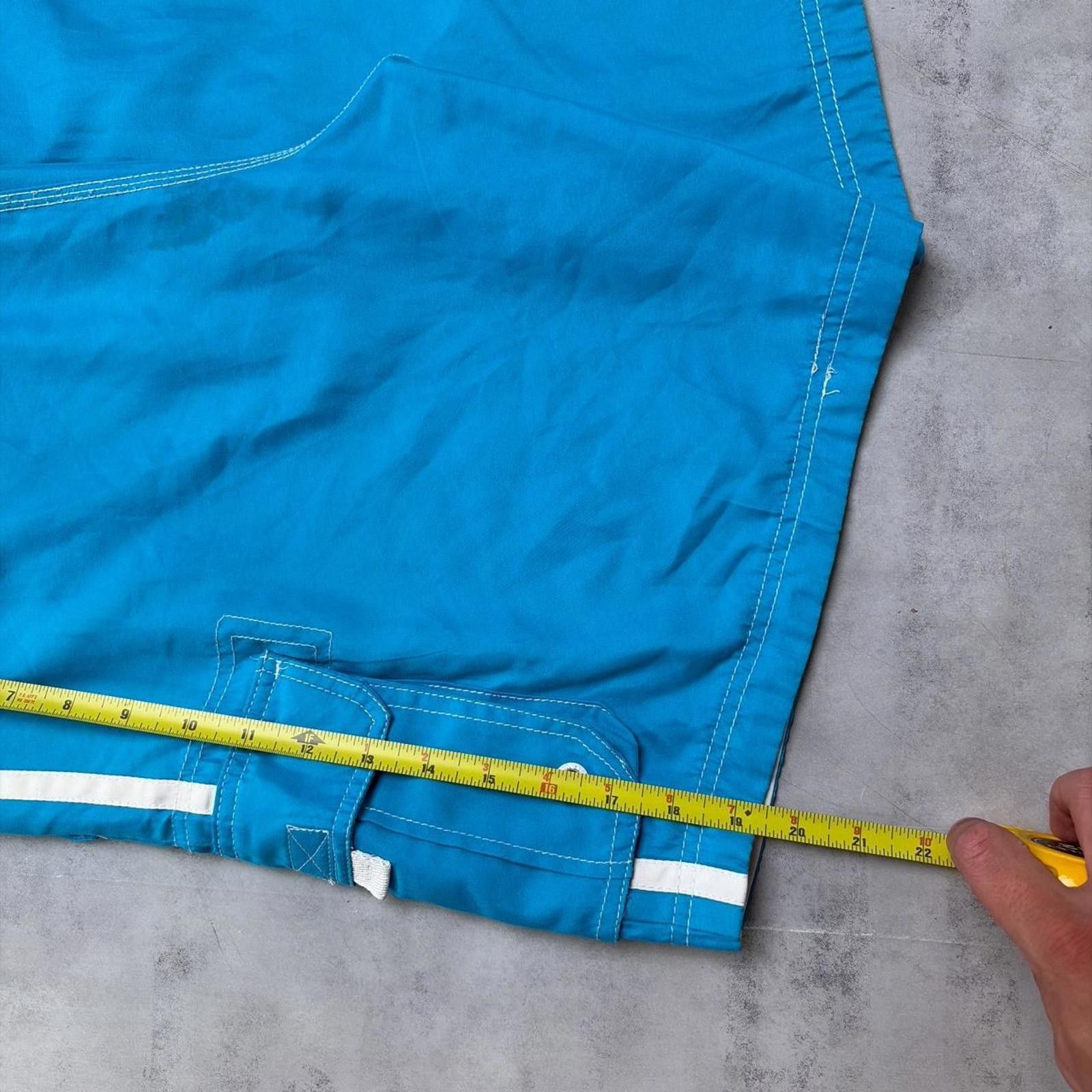 Ocean Pacific Y2K Light Blue Ocean Pacific Surf Grunge Baggy Board Shorts Size US 34 / EU 50 - 7 Thumbnail