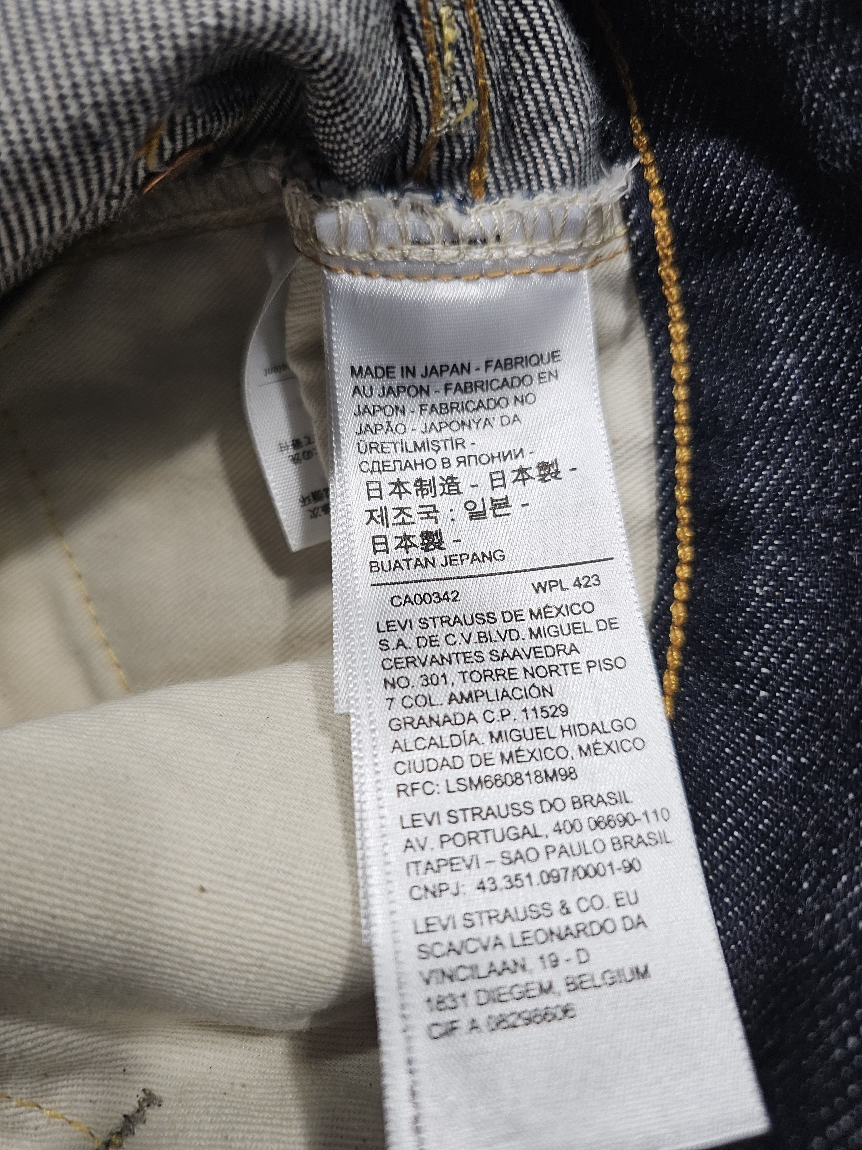 Levi's Vintage Clothing Levi's Vintage Clothing 1954 501 Selvedge Big E Japan Made Size US 29 - 10 Thumbnail