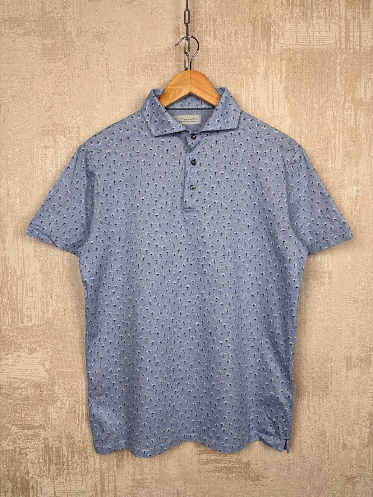 Other Thomas Maine Short Sleeve Polo T-shirt Size US L / EU 52-54 / 3 - 2 Thumbnail