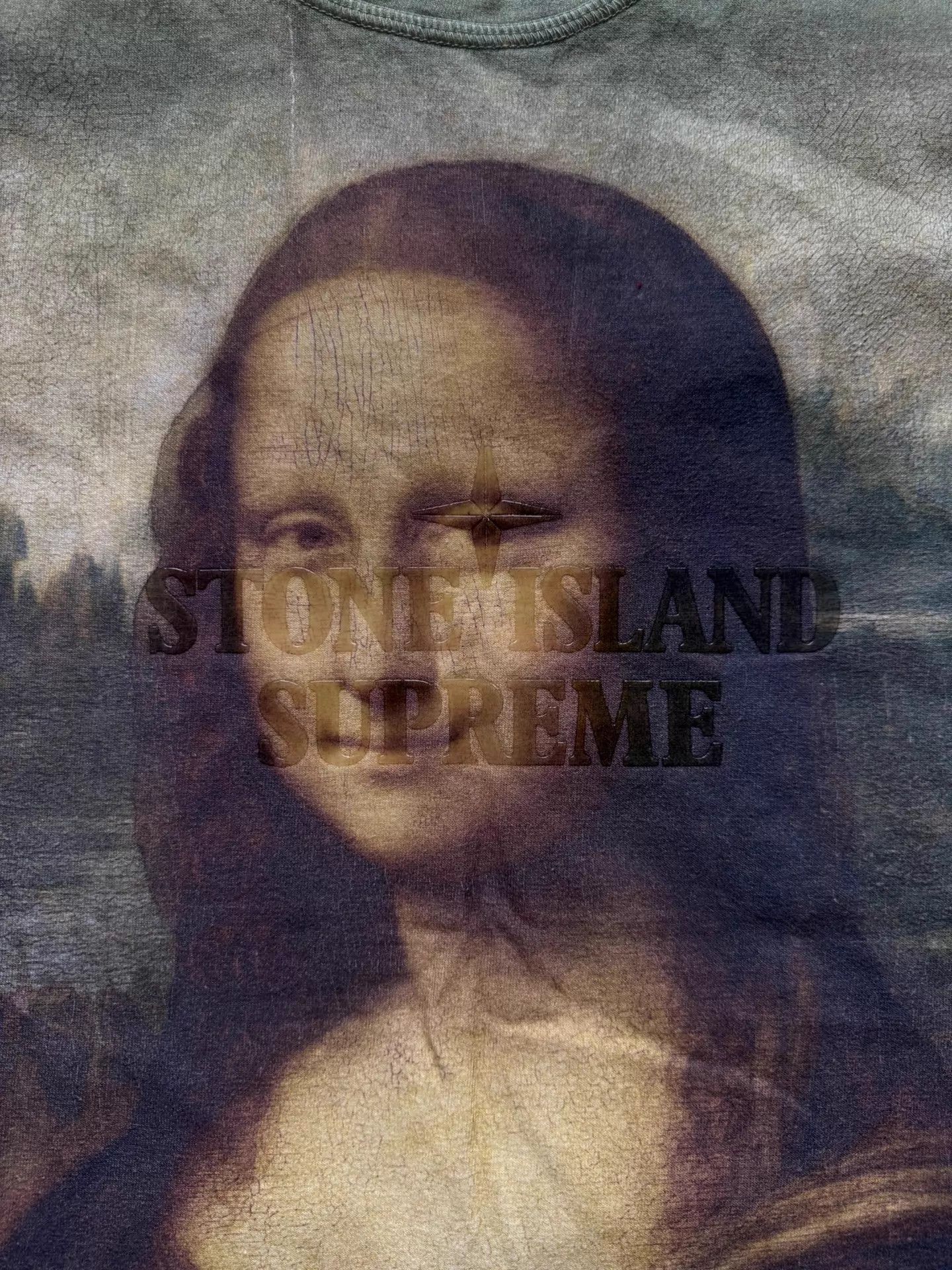 Supreme Supreme x Stone Island Mona Lisa SS Tee S Size US S / EU 44-46 / 1 - 4 Thumbnail
