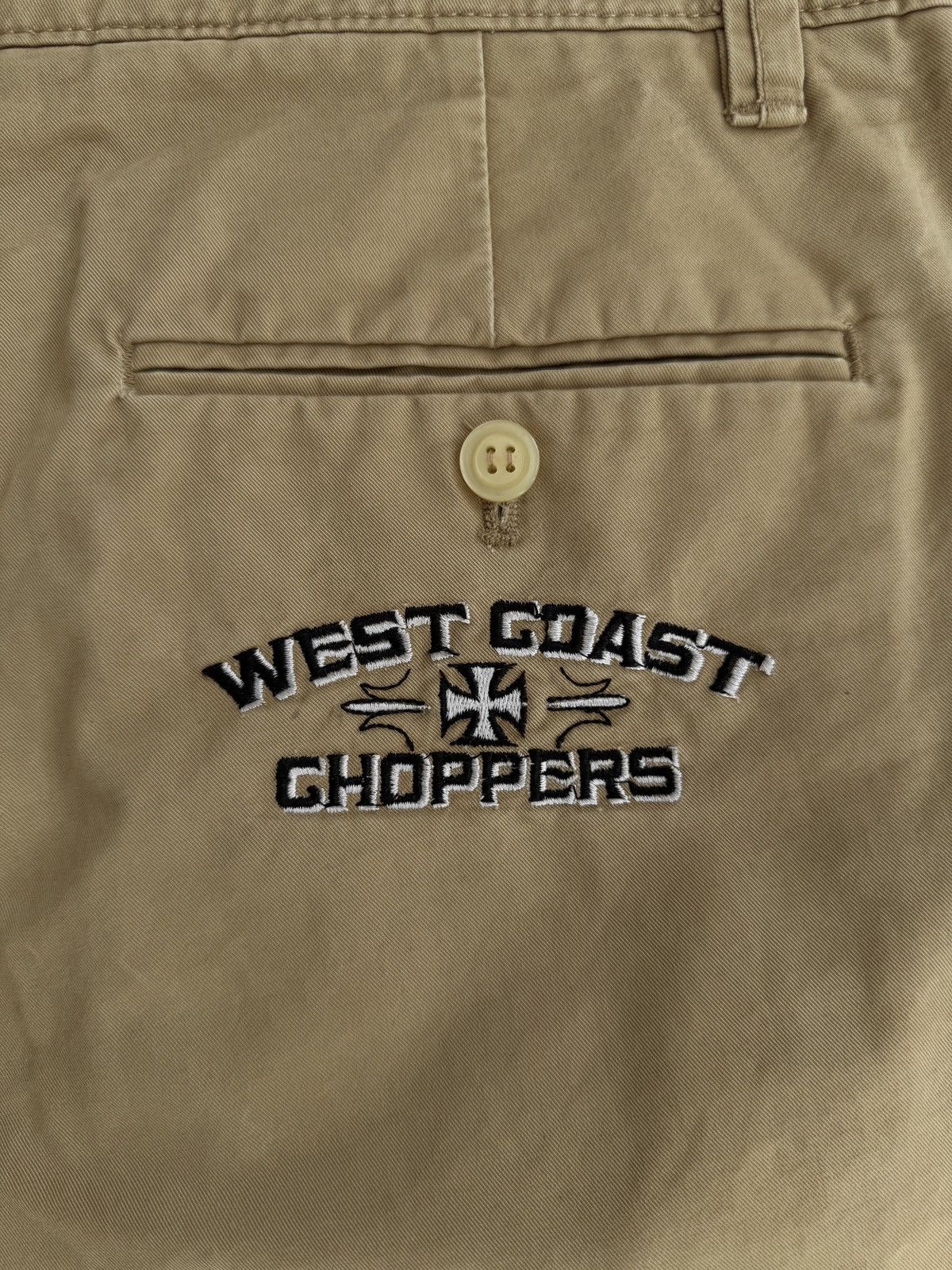 Vintage × West Coast Choppers West Coast Choppers Vintage Heavy Shorts Size US 31 - 3 Thumbnail