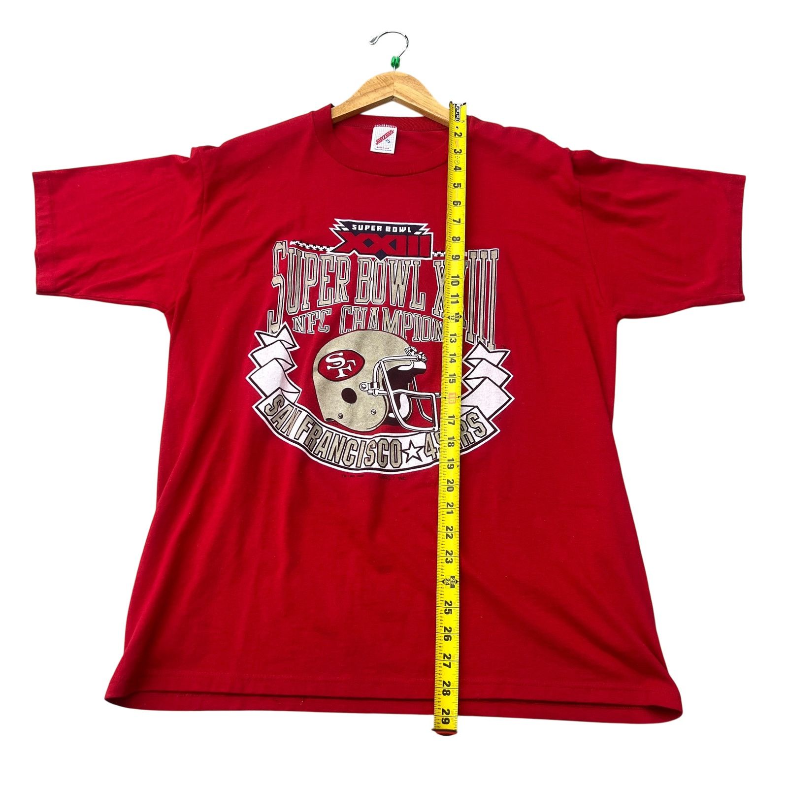 NFL 49ers Super Bowl XXIII Champs Tee Size US XL / EU 56 / 4 - 3 Thumbnail