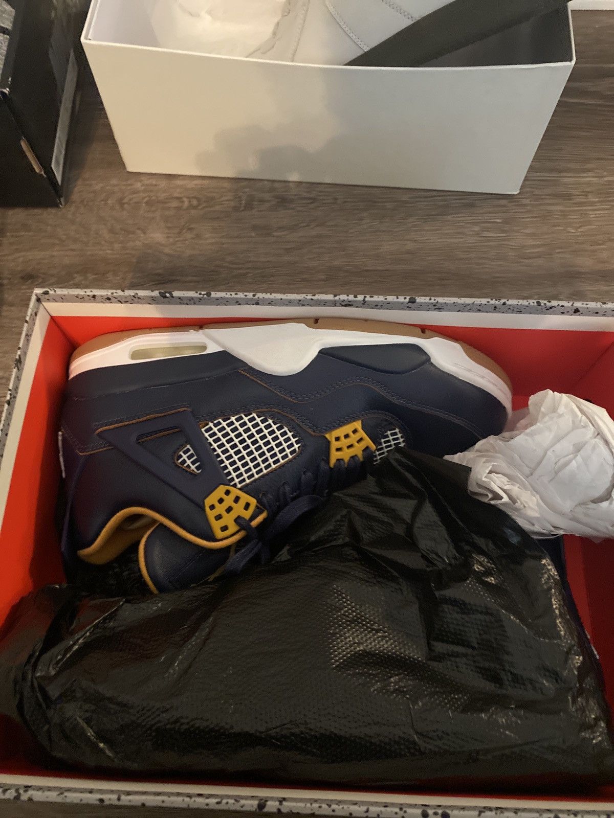 Jordan Brand Jordan 4 retro Dunk From Above Size US 8.5 / EU 41-42 - 1 Thumbnail