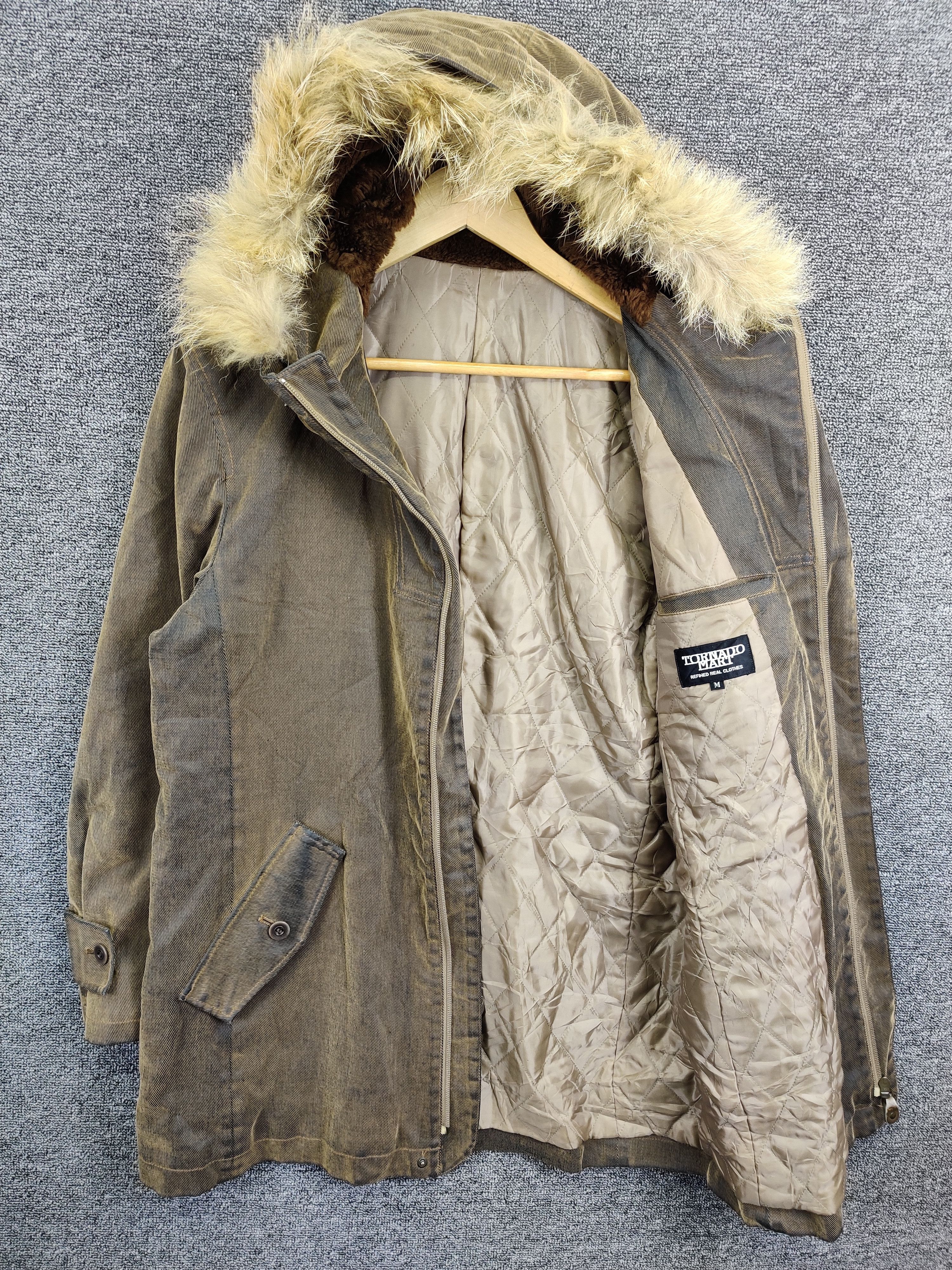 Tornado Mart Vintage Tornado Mart Fur Parkas Jacket Size US M / EU 48-50 / 2 - 7 Thumbnail
