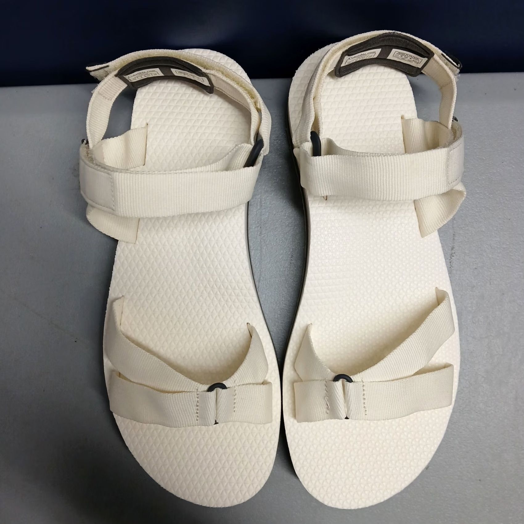 Vintage Columbia Alava Sandals Womens Size 10 White Gray Comfort Hook & Loop BL5840-105 Size US 10 / IT 40 - 6 Thumbnail