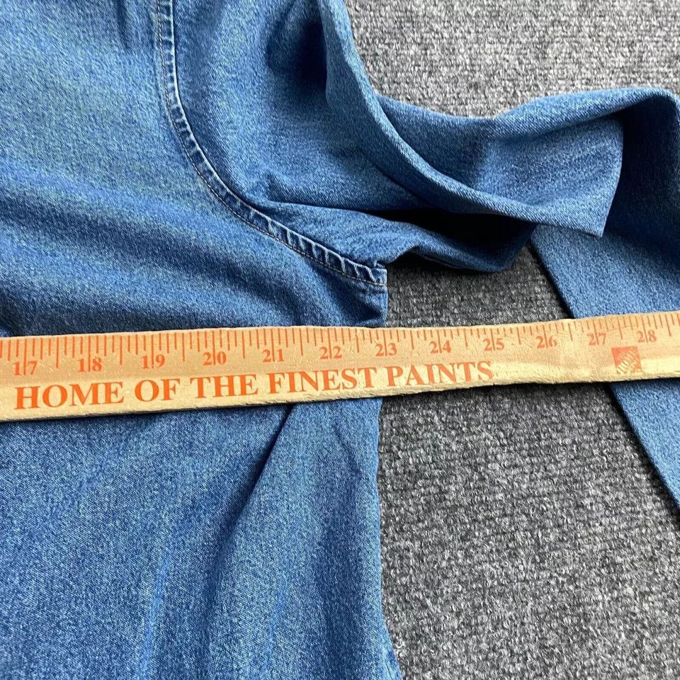 Denim & Co. Denim & Co Jacket Women's Large Long Sleeve 100% Cotton NWT Size L / US 10 / IT 46 - 7 Thumbnail
