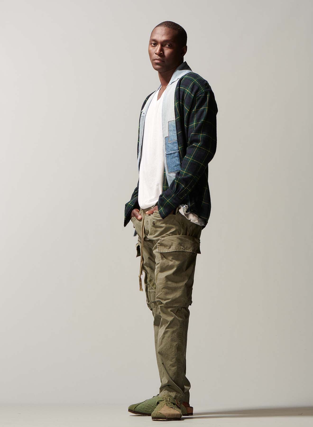 Greg Lauren $1000 Greg Lauren Yellow Stripe GL 1 Kimono Size US XS / EU 42 / 0 - 5 Thumbnail