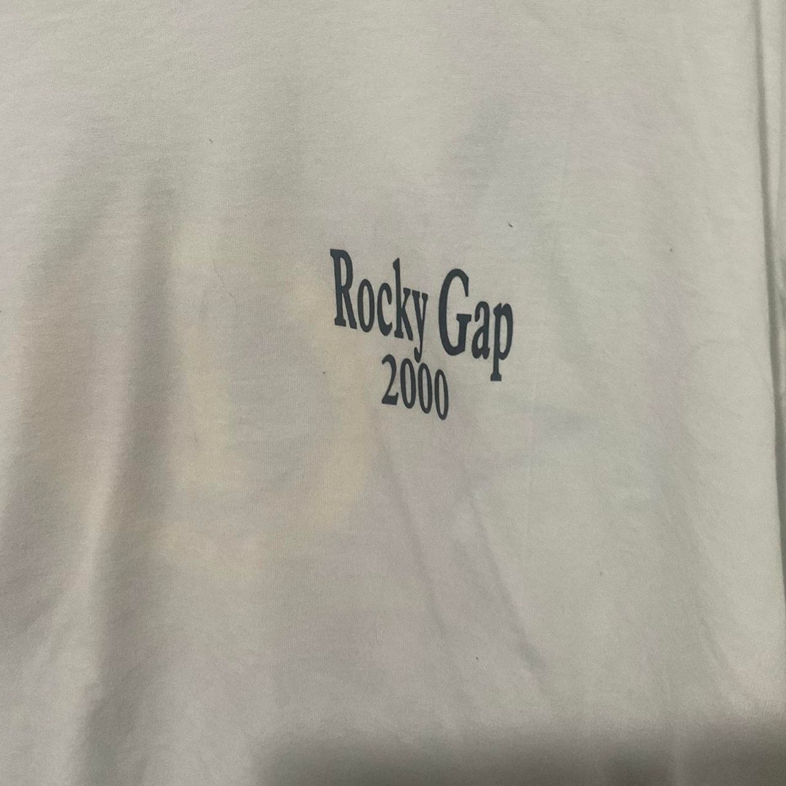 Hanes × Vintage Vintage Y2K Rocky Gap Maryland Lottery Tee - XL Size US XL / EU 56 / 4 - 2 Thumbnail