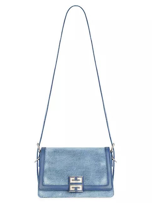 Givenchy o1srvl11e1224 Size: OS/Crossbody Bag In Denim in Blue Size ONE SIZE - 2 Thumbnail