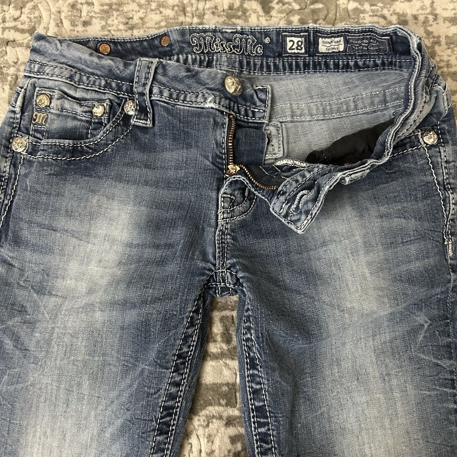 Miss Me Miss Me Skinny Stretch Jeans JE8289SR Size 28 Size 28" / US 6 / IT 42 - 2 Thumbnail