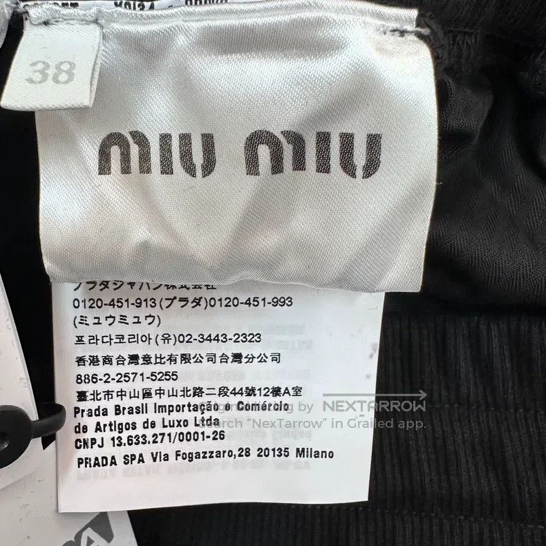 Miu Miu Miu Miu 38 Black casual leggings Size 37" - 4 Thumbnail