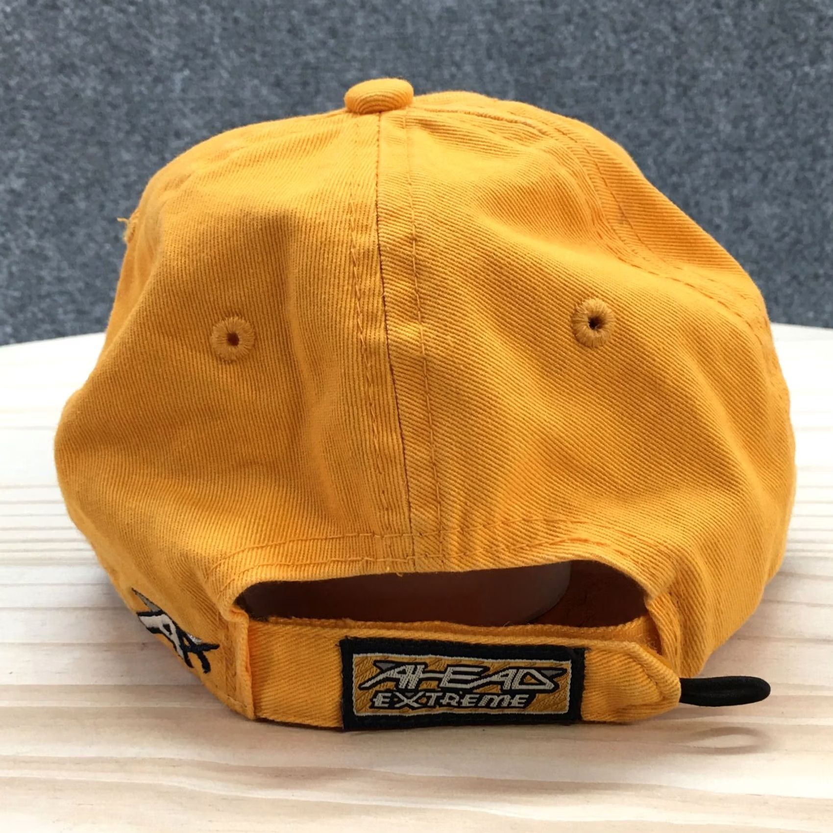 Vintage Ahead Oak Glen Baseball Cap Hat Extreme Fit One Size Yellow Embroidered Mens Size ONE SIZE - 6 Thumbnail