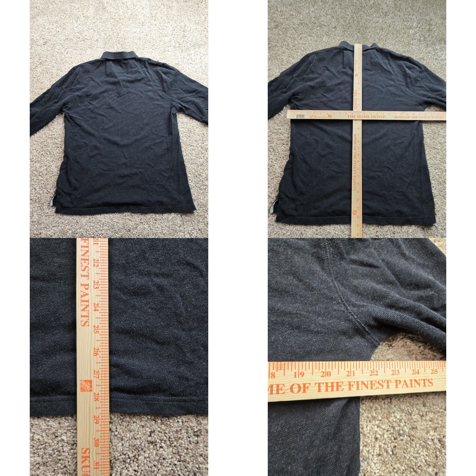 Rodd & Gunn Rodd & Gunn Polo Shirt Mens XL Gray Long Sleeve Polo Athletic Fit 100% Cotton Casual shirt Size US XL / EU 56 / 4 - 8 Thumbnail