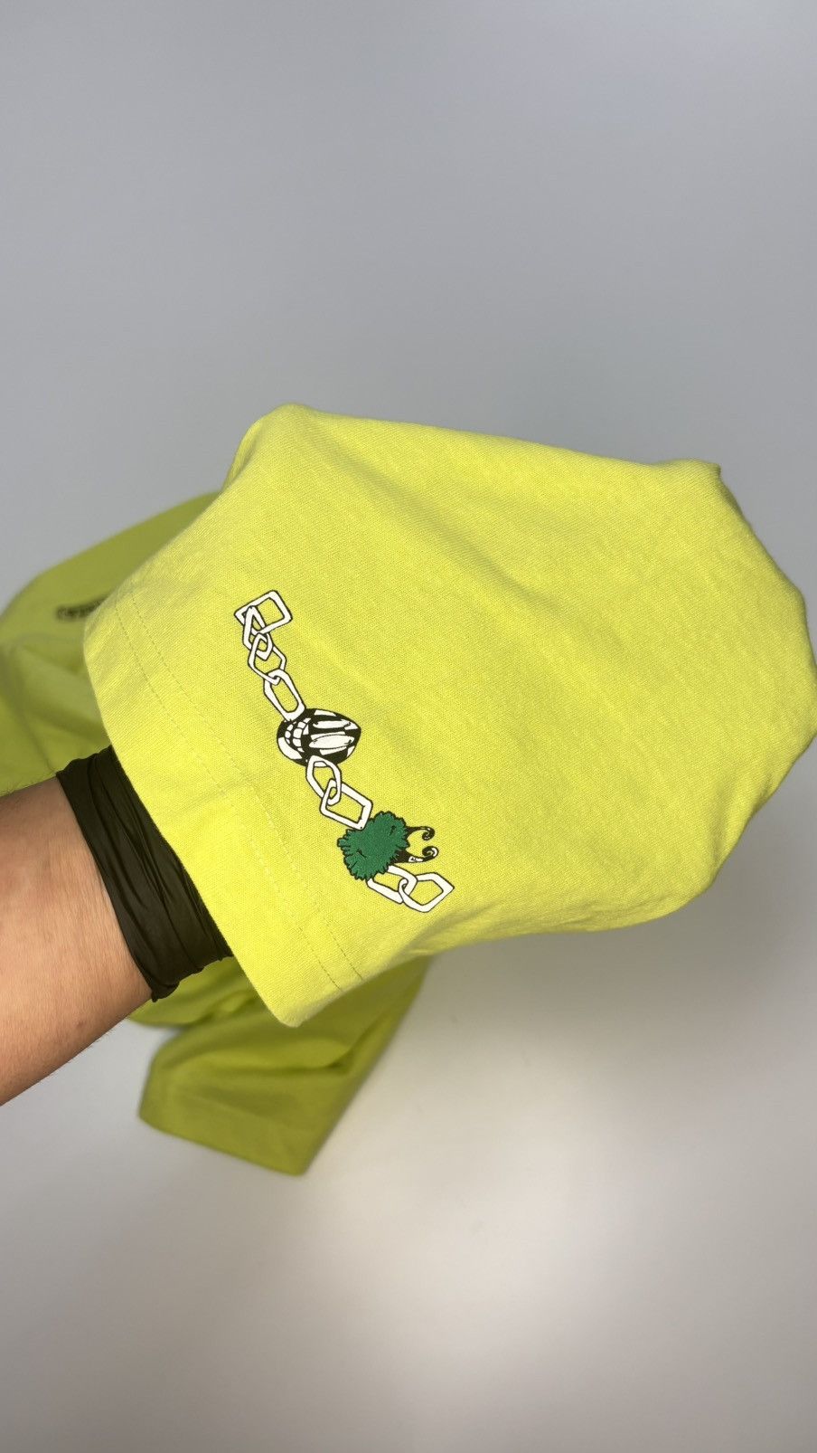 Chrome Hearts Chrome Hearts Marty Boy Pocket Tee Neon Yellow Size XL Size US XL / EU 56 / 4 - 3 Thumbnail