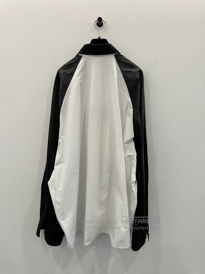 Balenciaga Balenciaga Black and White 3B Logo Embroidered Loose Fit S Size US M / EU 48-50 / 2 - 3 Thumbnail