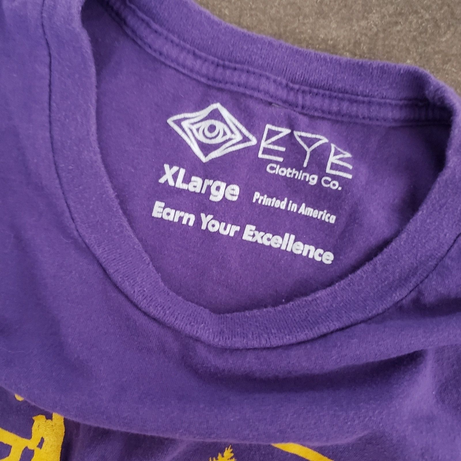Other Purple | EARN YOUR EXCELLENCE | Short Sleeve Size XL / US 12-14 / IT 48-50 - 3 Thumbnail