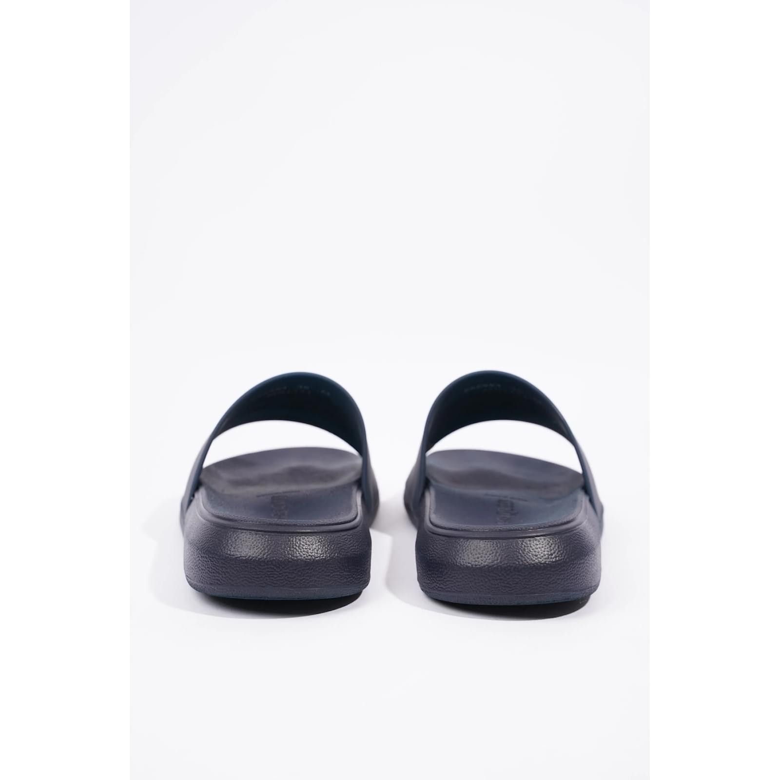 Alexander McQueen o1y1024 Slippers in Midnight Blue Size US 8.5 / EU 41-42 - 6 Thumbnail