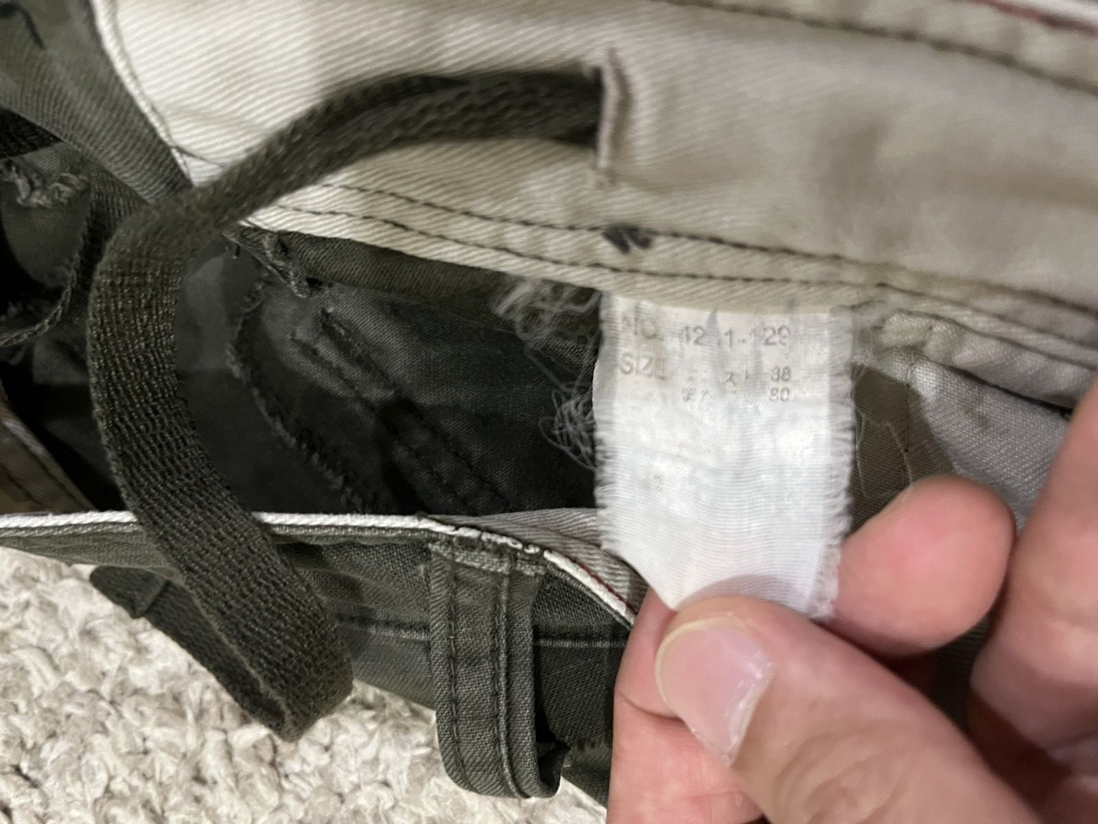 Japanese Brand 🔥 RARE CHEVRE MULTIPOCKETS UTILITY CARGO PANTS Size US 33 - 7 Thumbnail