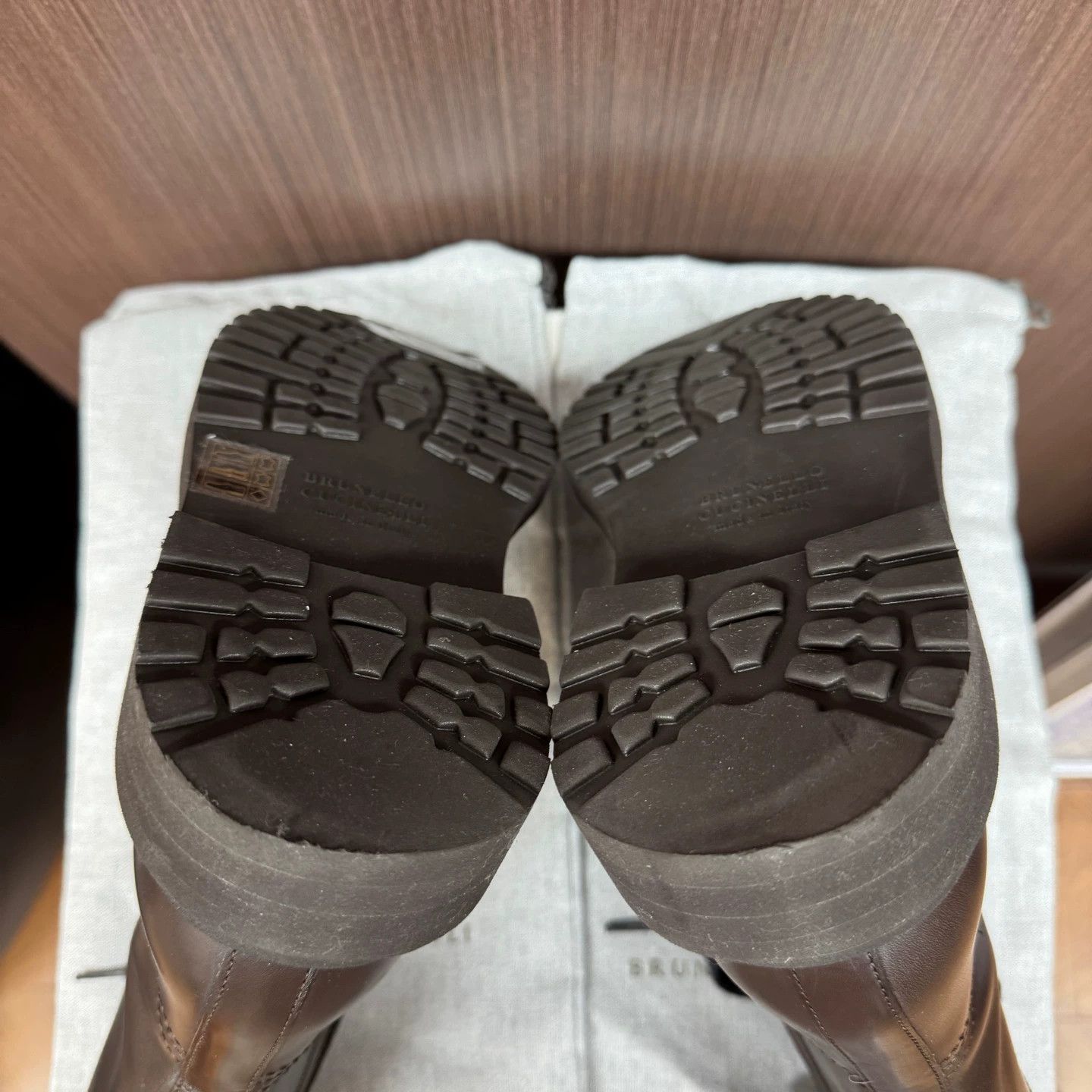 Brunello Cucinelli BRUNELLO CUCINELLI mid-calf leather boots 38 Size US 7.5 / IT 37.5 - 5 Thumbnail