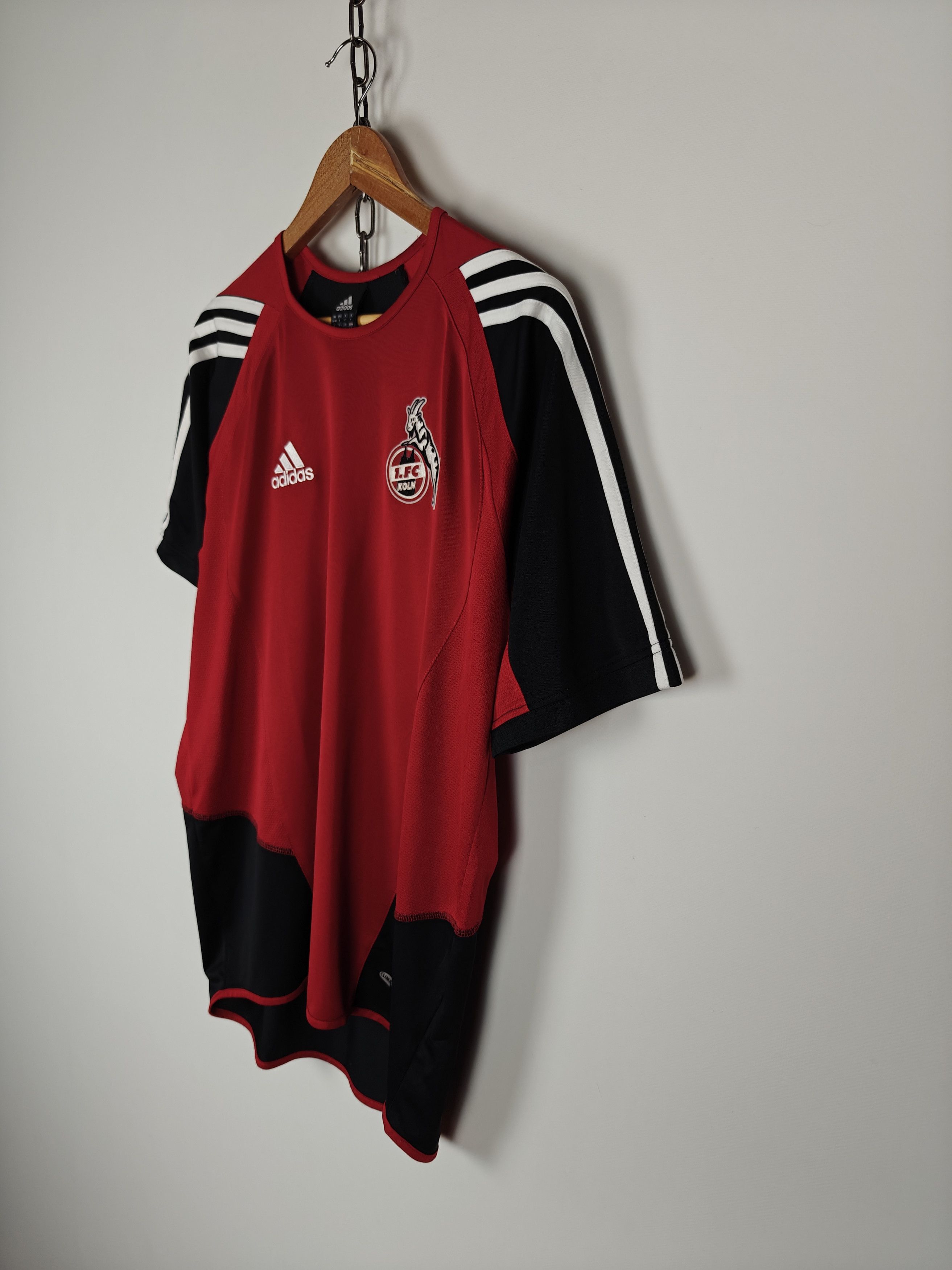 Adidas Adidas FC Koln Football Jersey T-Shirt Red Black S Size US S / EU 44-46 / 1 - 5 Thumbnail