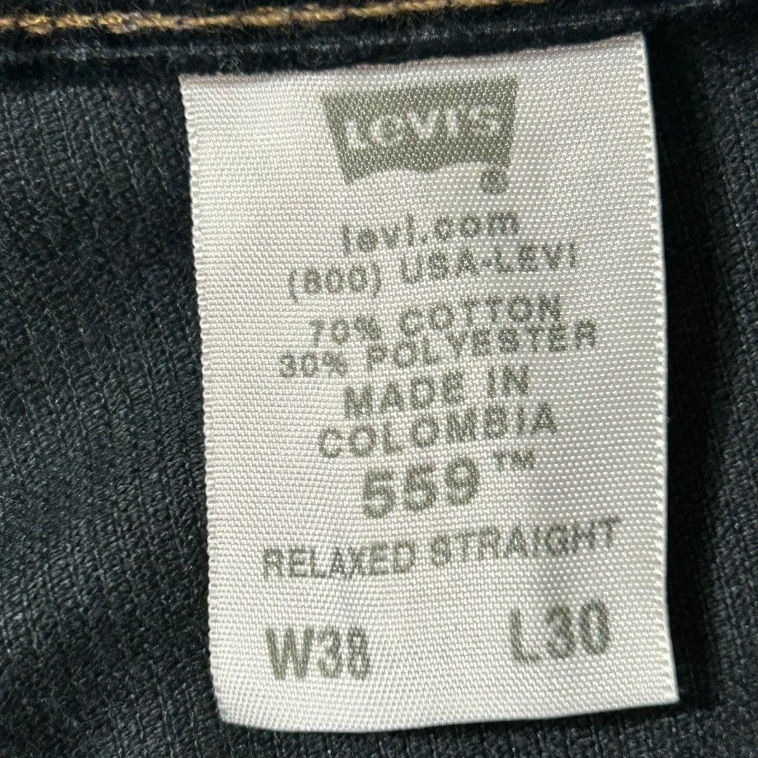 Levi's NWT Vintage Levi's Black Corduroy Pants 559 Relaxed Straight Size US 38 / EU 54 - 4 Thumbnail