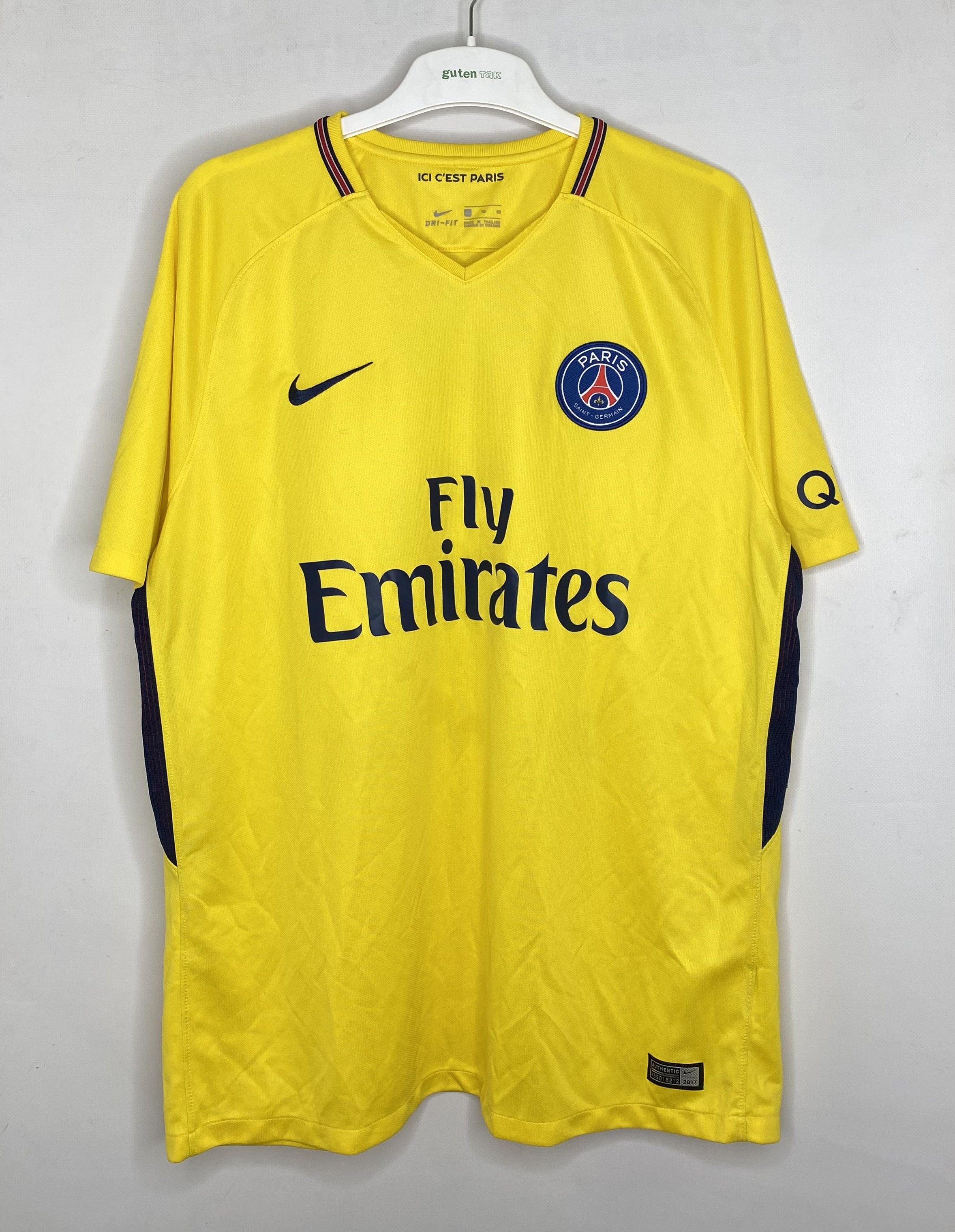 PARIS SAINT-GERMAIN 2017 AWAY FOOTBALL SHIRT SOCCER JERSEY