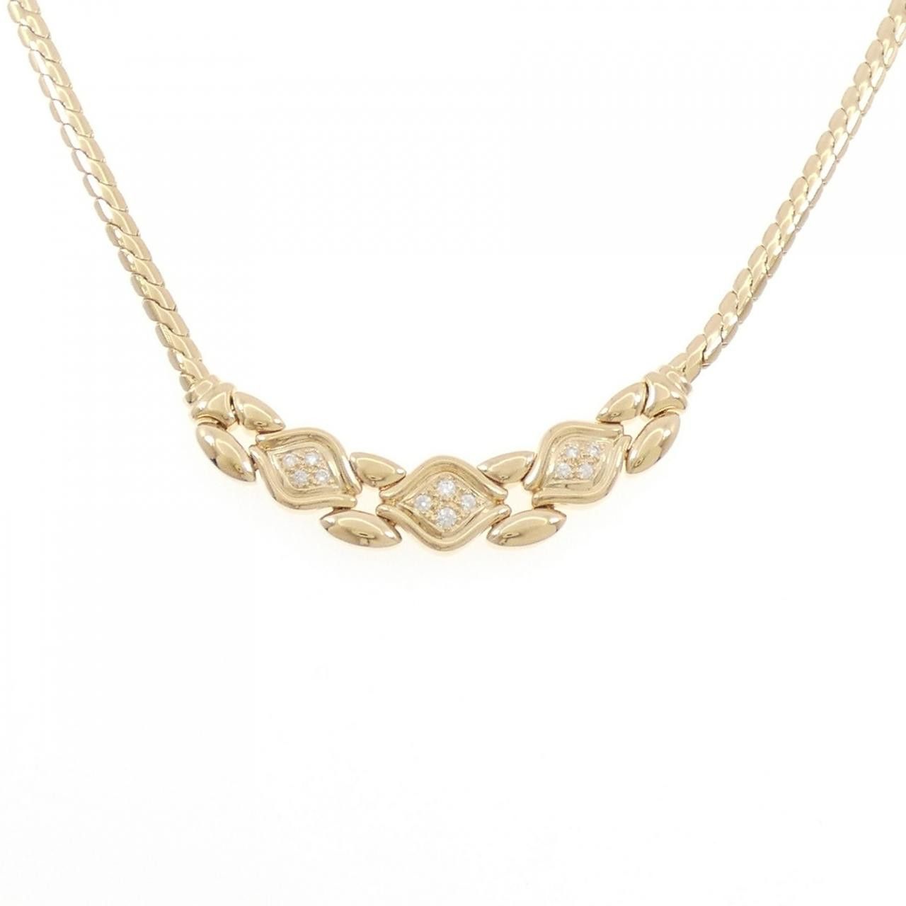Other Tasaki Tasaki Au750 Diamond Necklace Metal Necklace DUTY FREE for USA Size ONE SIZE - 1 Thumbnail