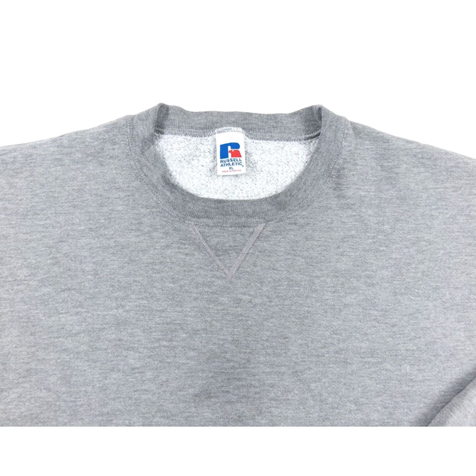 Russell Athletic VINTAGE Russell Athletic Sweatshirt Mens XLarge Gray Crewneck Sweater Distressed Size US XL / EU 56 / 4 - 2 Thumbnail