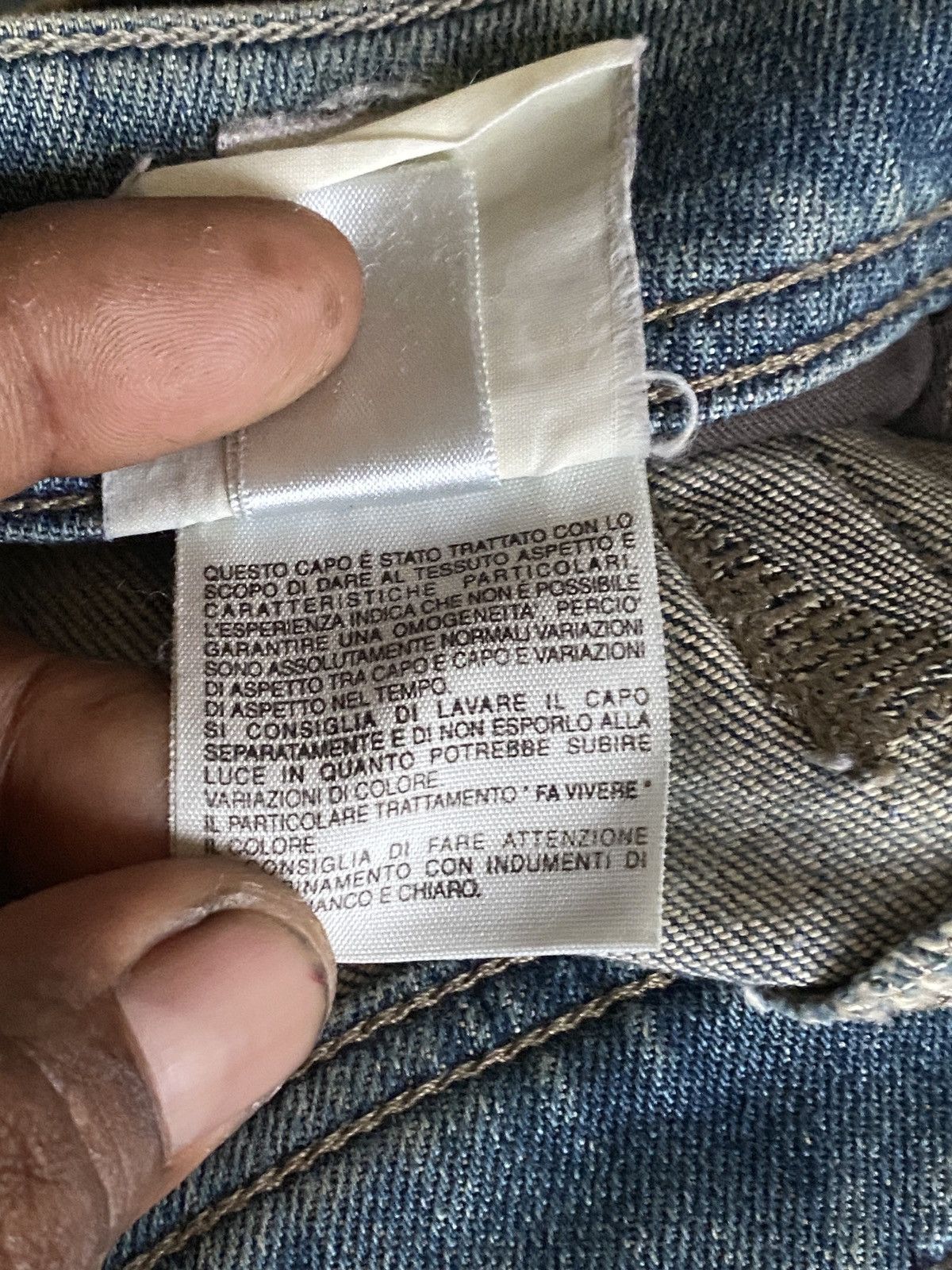 Diesel × If Six Was Nine Vintage diesel safado W29 L30 denim Size US 29 - 11 Thumbnail