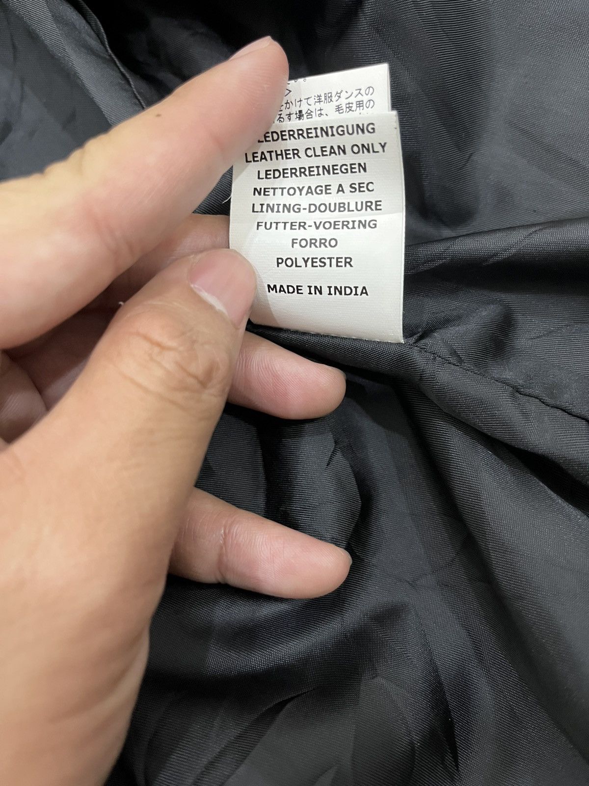 Le Grande Bleu (L.G.B.) Unknown Japanese Brand Goat Leather Jacket Size US S / EU 44-46 / 1 - 14 Thumbnail