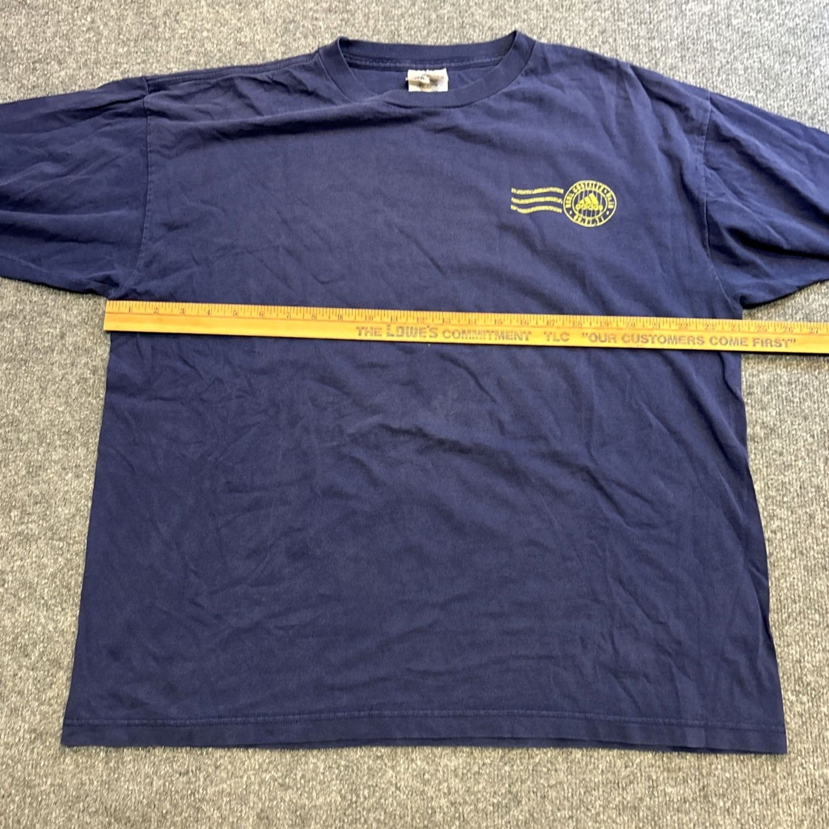 Adidas adidas Shirt Mens XL Blue Raul Gonzalez Stamp Longsleeve Men Spain Football Size US XL / EU 56 / 4 - 4 Thumbnail