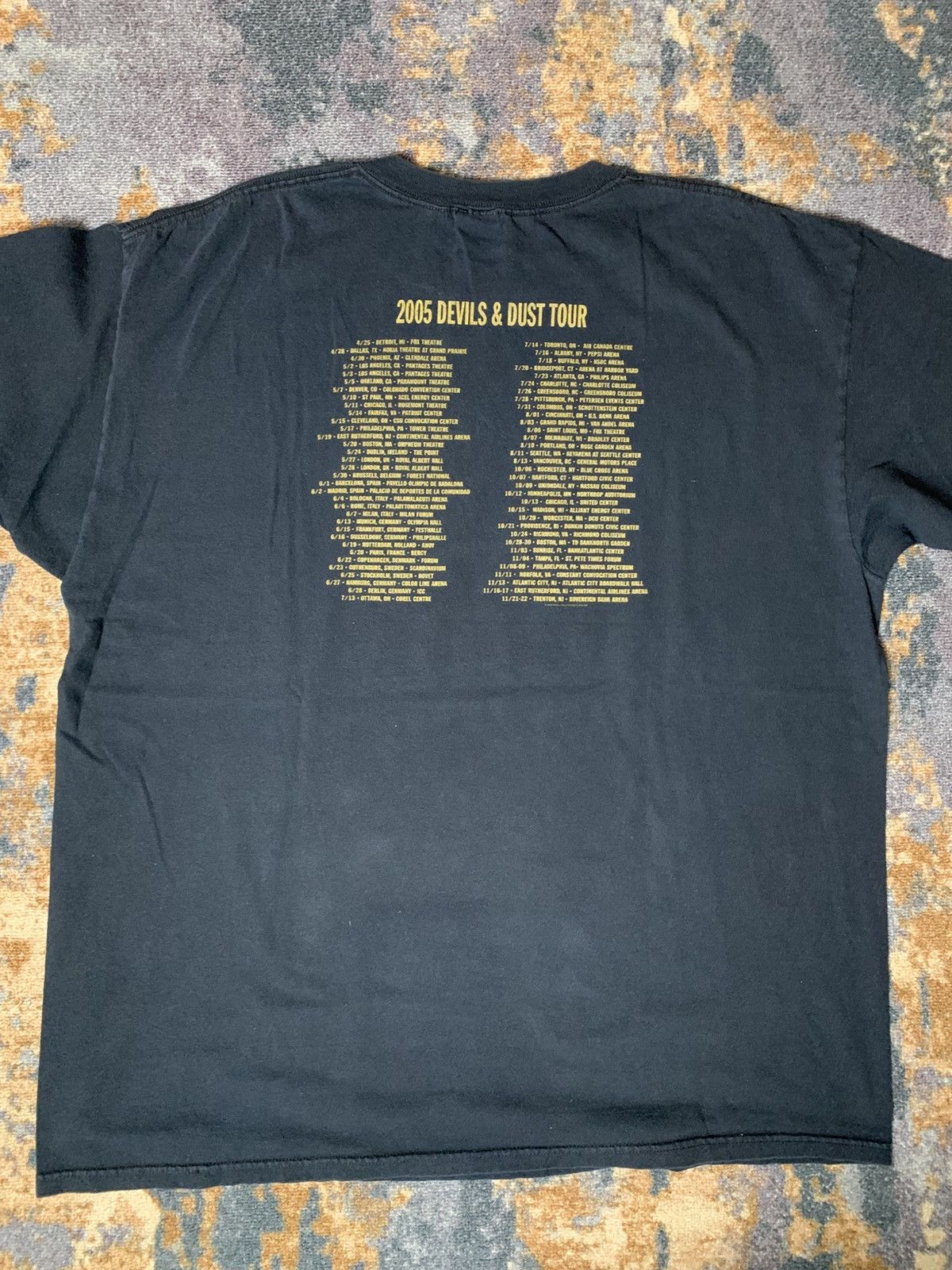 Band Tees 2005 Bruce Springsteen Devils & Dust Tour Concert Size US XXL / EU 58 / 5 - 3 Thumbnail