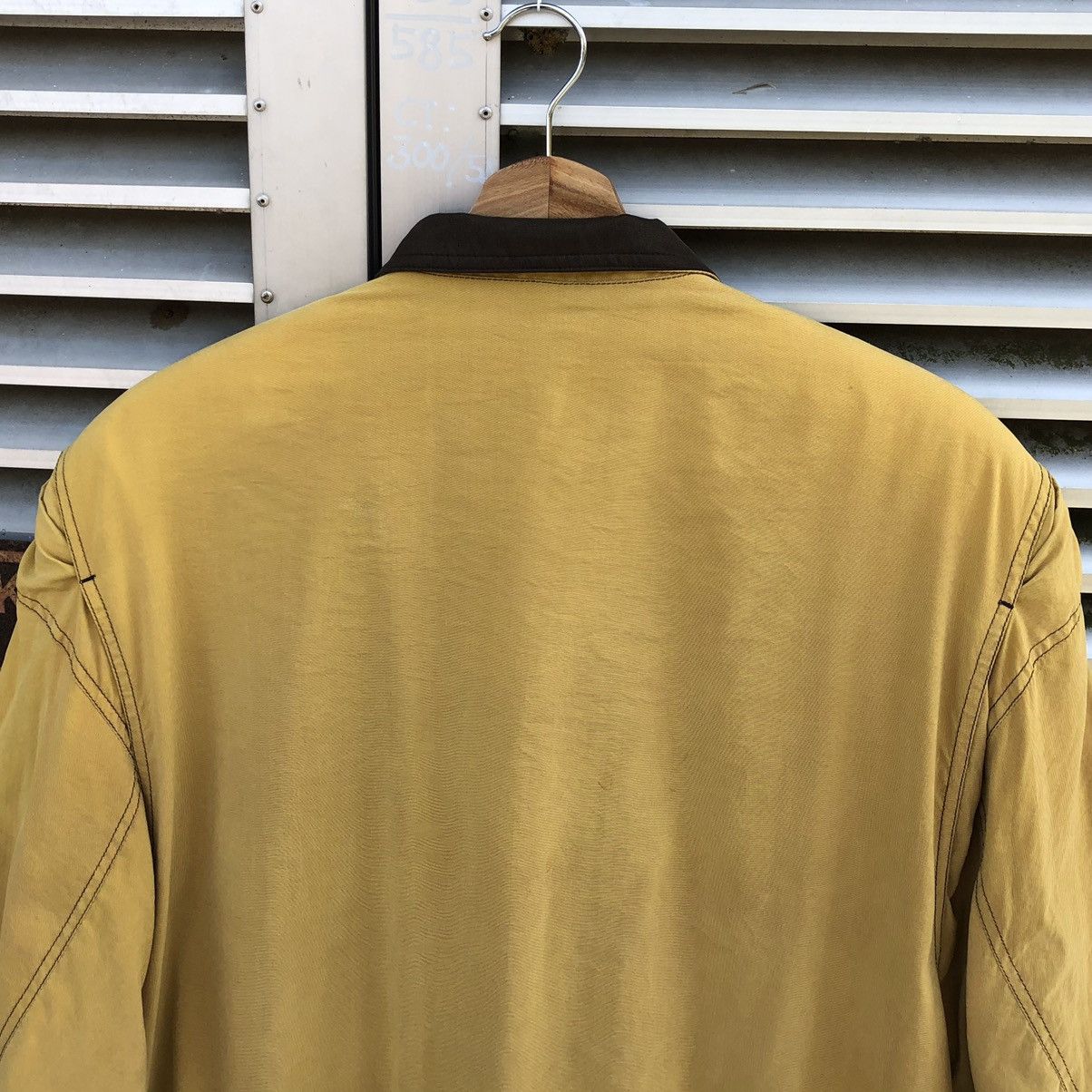 Mario Valentino Vintage Mario Valentino Italy Sun Faded Bomber Jacket Size US L / EU 52-54 / 3 - 14 Thumbnail