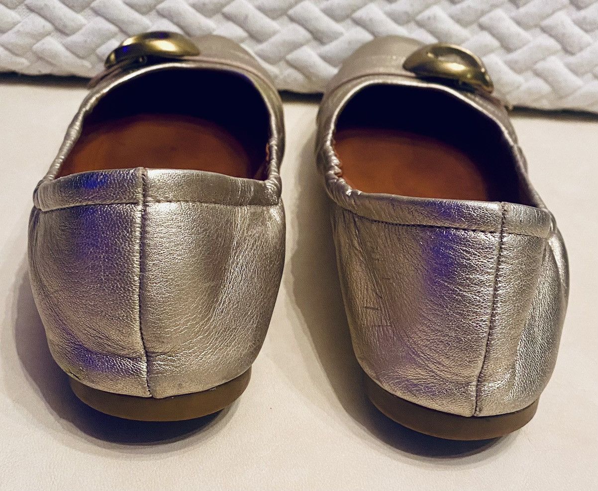 Coach Coach Stanton Champagne Leather C Buckle Ballet Flats 9.5 M Size US 9.5 / IT 39.5 - 12 Thumbnail