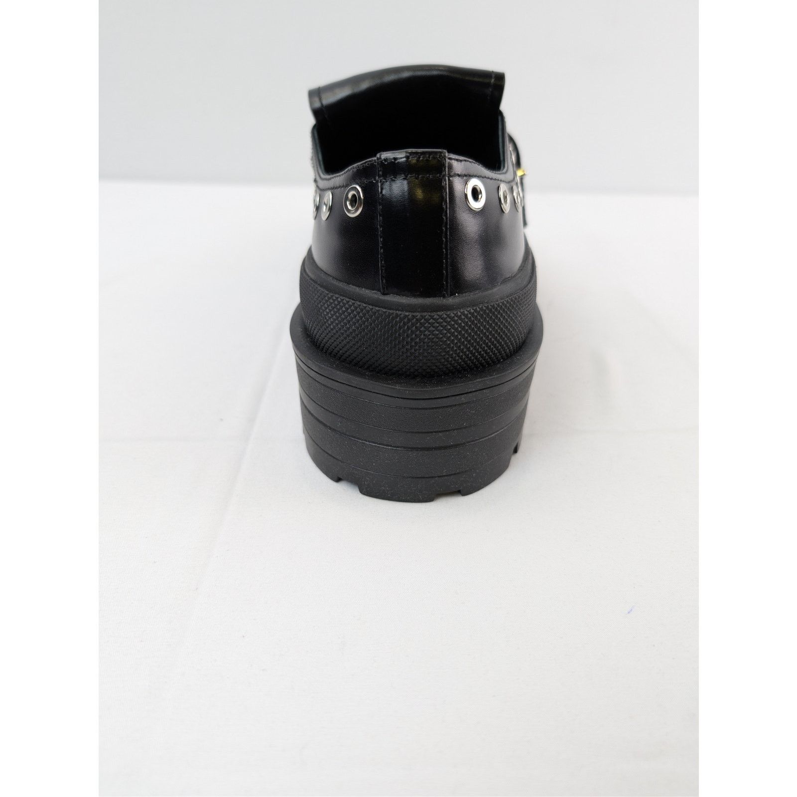 Alexander McQueen o1rshd1 Monk Strap Boxcar Hardware Shoe Tread Boots in Black Size US 11 / EU 44 - 16 Thumbnail