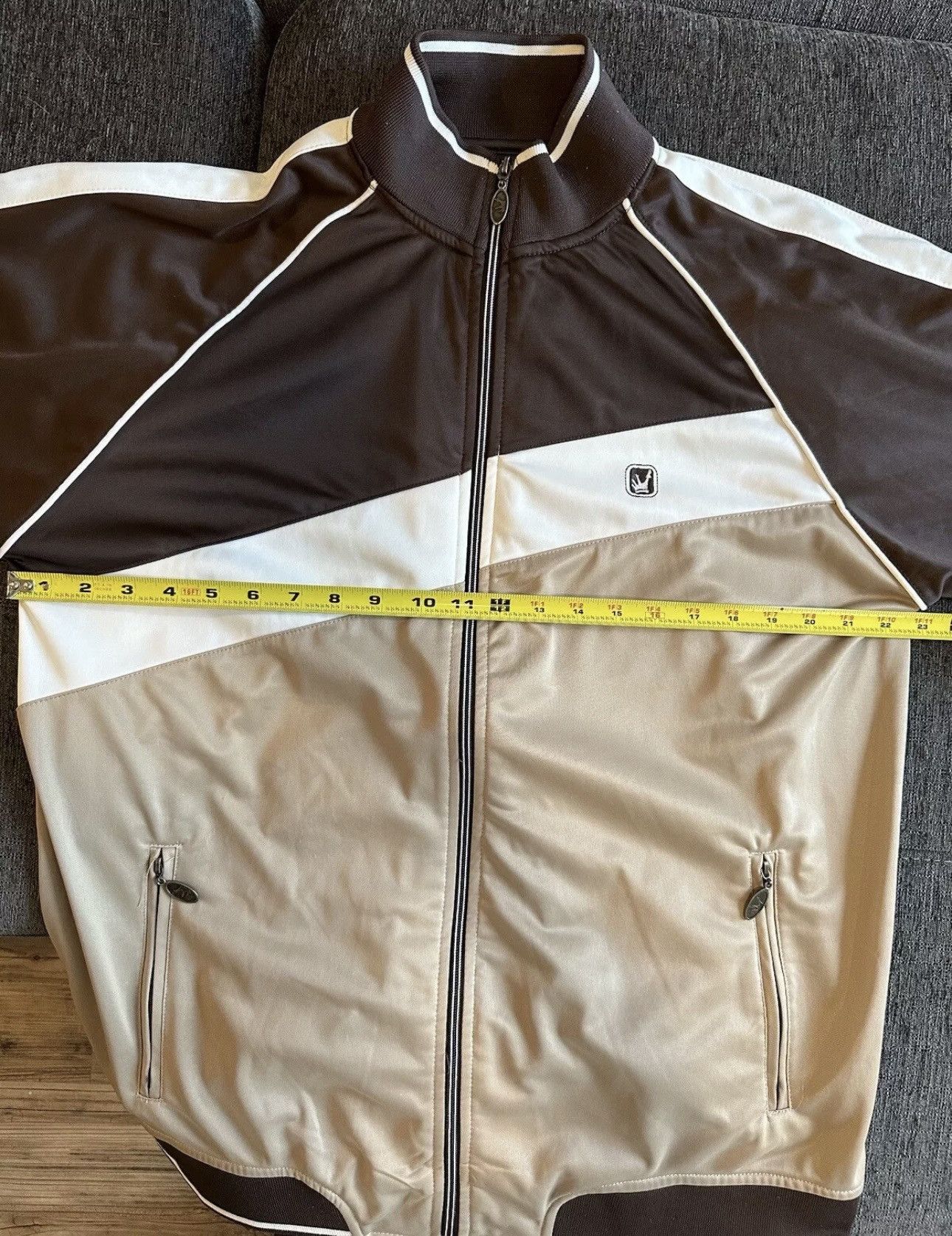 Vintage VINTAGE Athletic MICROS ZIP JACKET SIZE:Large Size US L / EU 52-54 / 3 - 10 Thumbnail