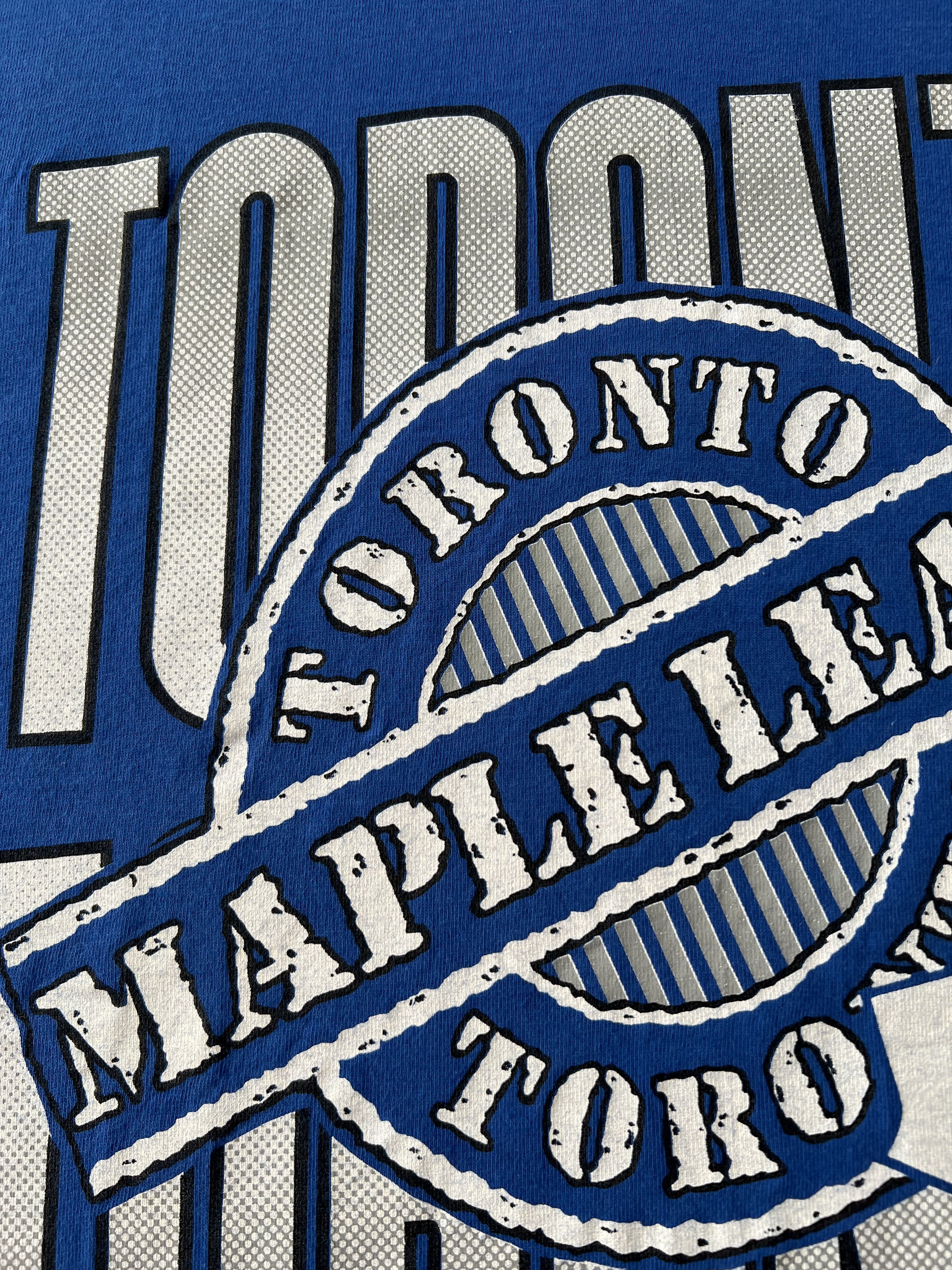NHL Vintage 1991 Toronto Maple Leafs NHL Hockey T-shirt Size US XL / EU 56 / 4 - 4 Thumbnail