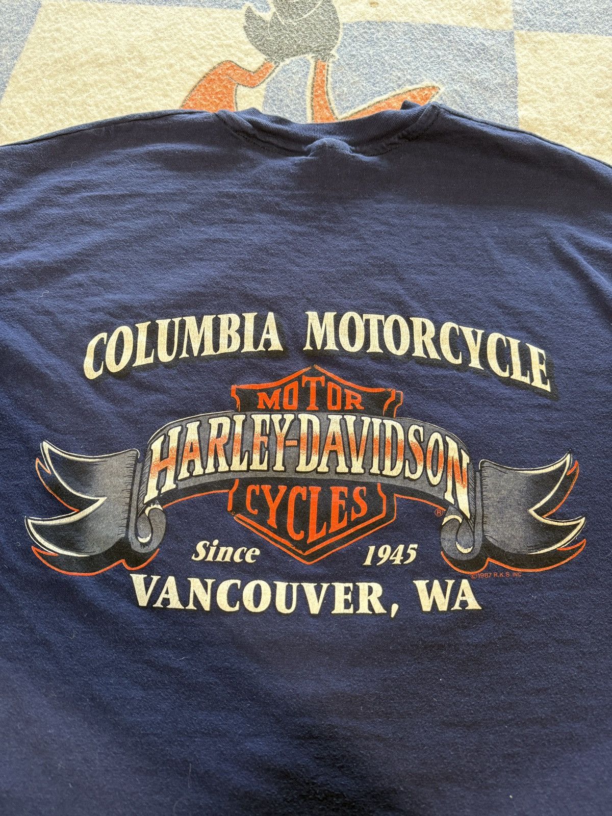 Harley Davidson Vintage harley tee Size US XL / EU 56 / 4 - 6 Thumbnail