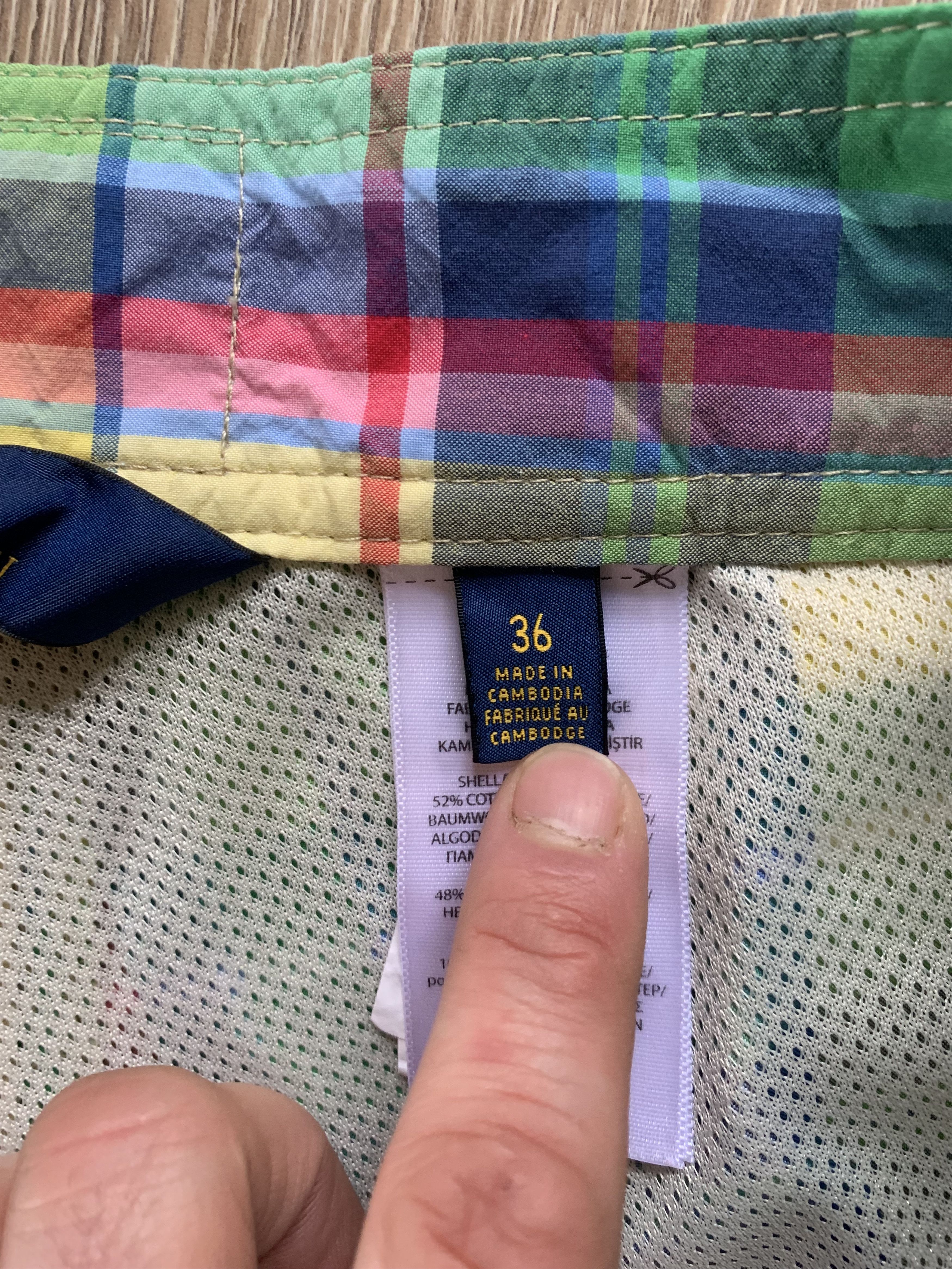 Polo Ralph Lauren Polo Ralph Lauren Multicolor Check Swim Shorts Size US 36 / EU 52 - 9 Thumbnail